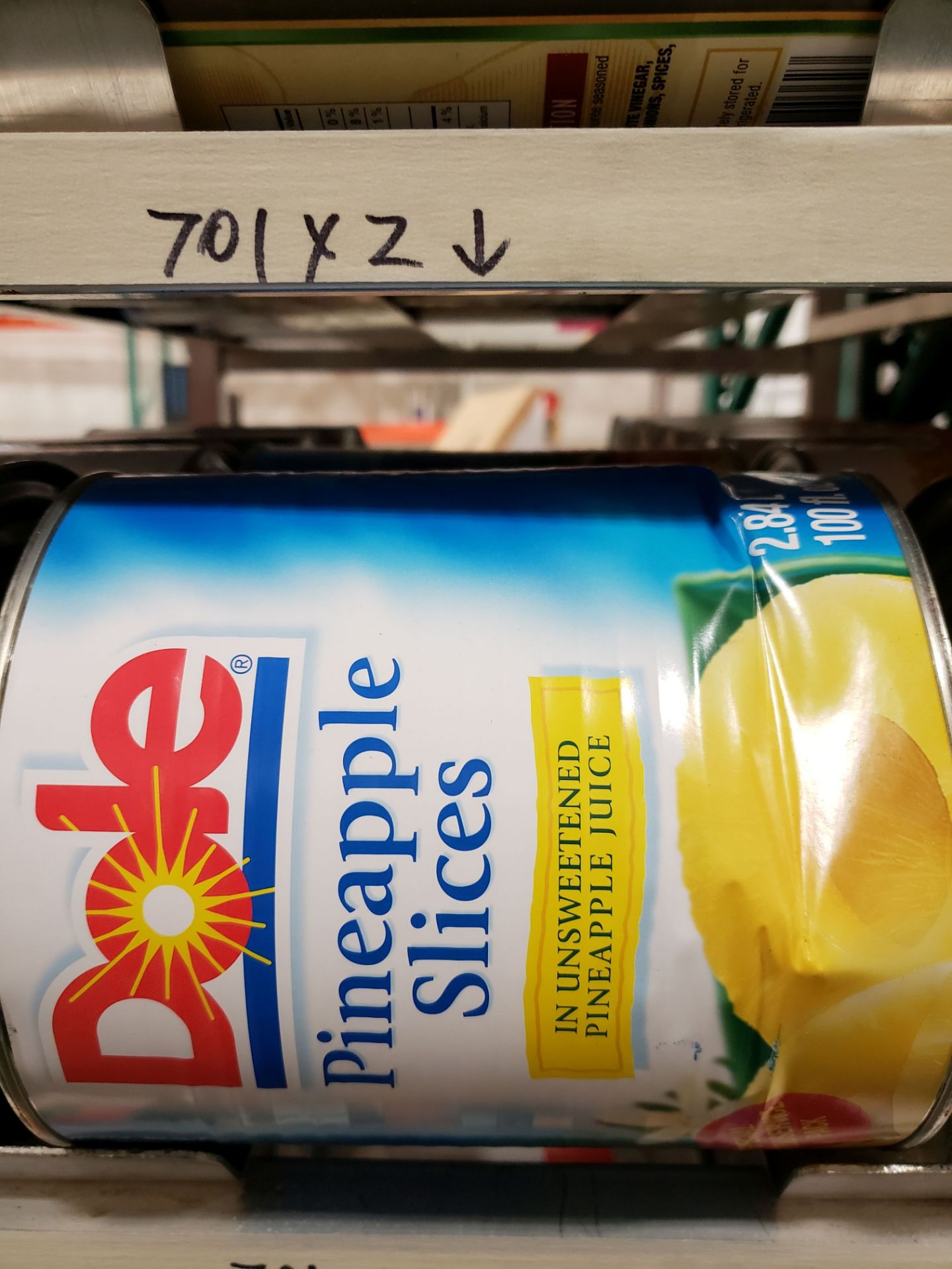 Dole Pineapple Slices - 2 x 2.84lt Cans