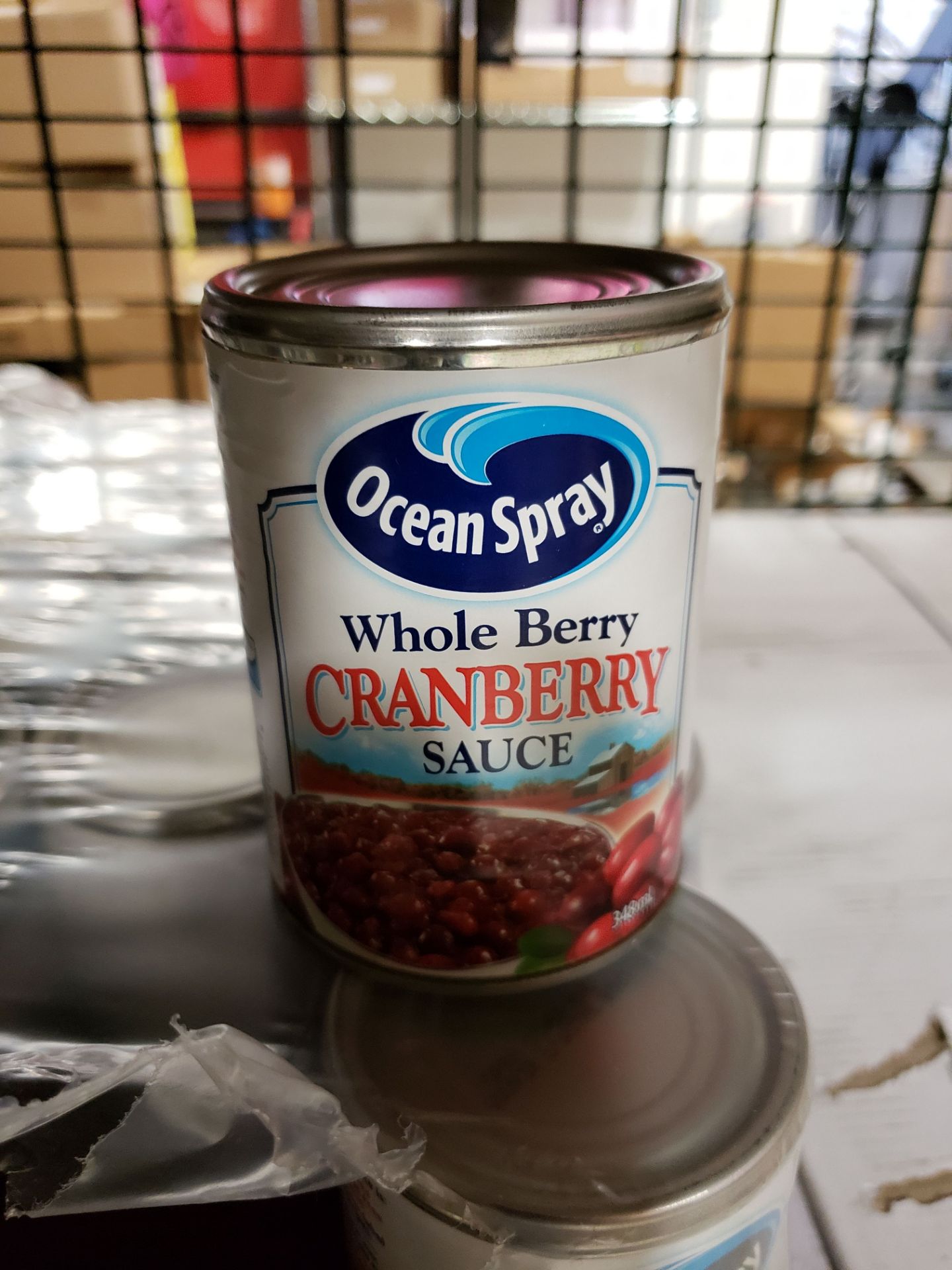 Ocean Spray Whole Berry Cranberry Sauce - 22 x 340ml Cans - Image 2 of 2