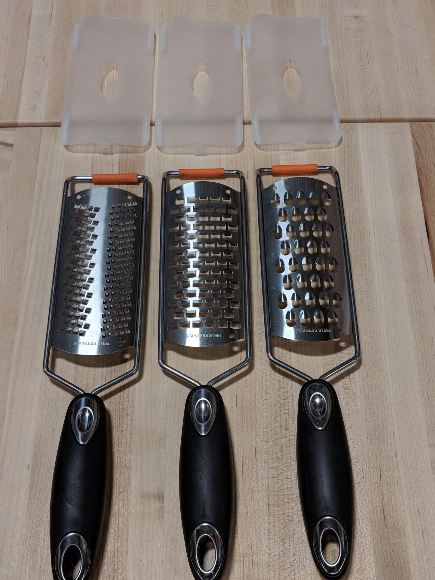 Fine, Coarse, Extra Coarse Graters - Set of 3 - Image 4 of 5