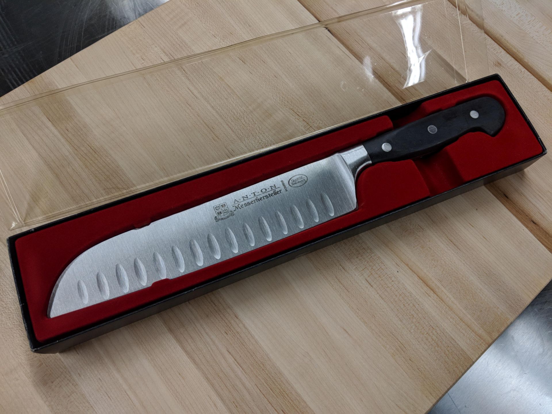 8" Santoku Knife w/Forged G-Edge Blade - Image 2 of 2