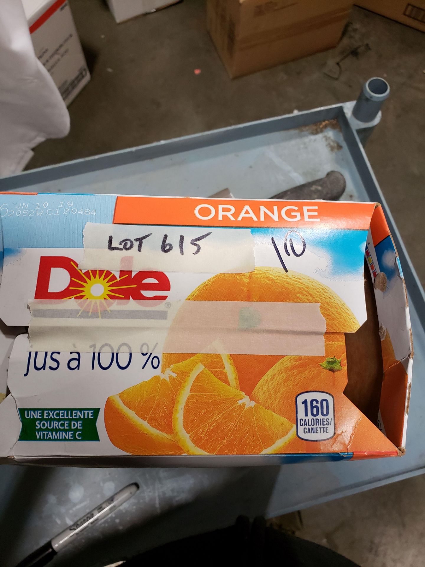 Dole 100% Orange Juice - 10 x 355ml Cans - Image 2 of 2