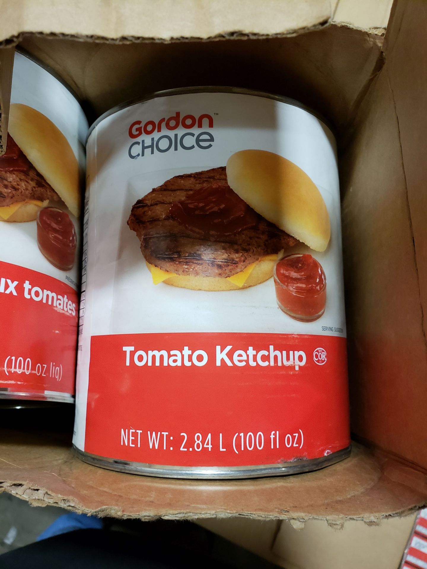 GFS Tomato Ketchup - 6 x 2.84lt Cans