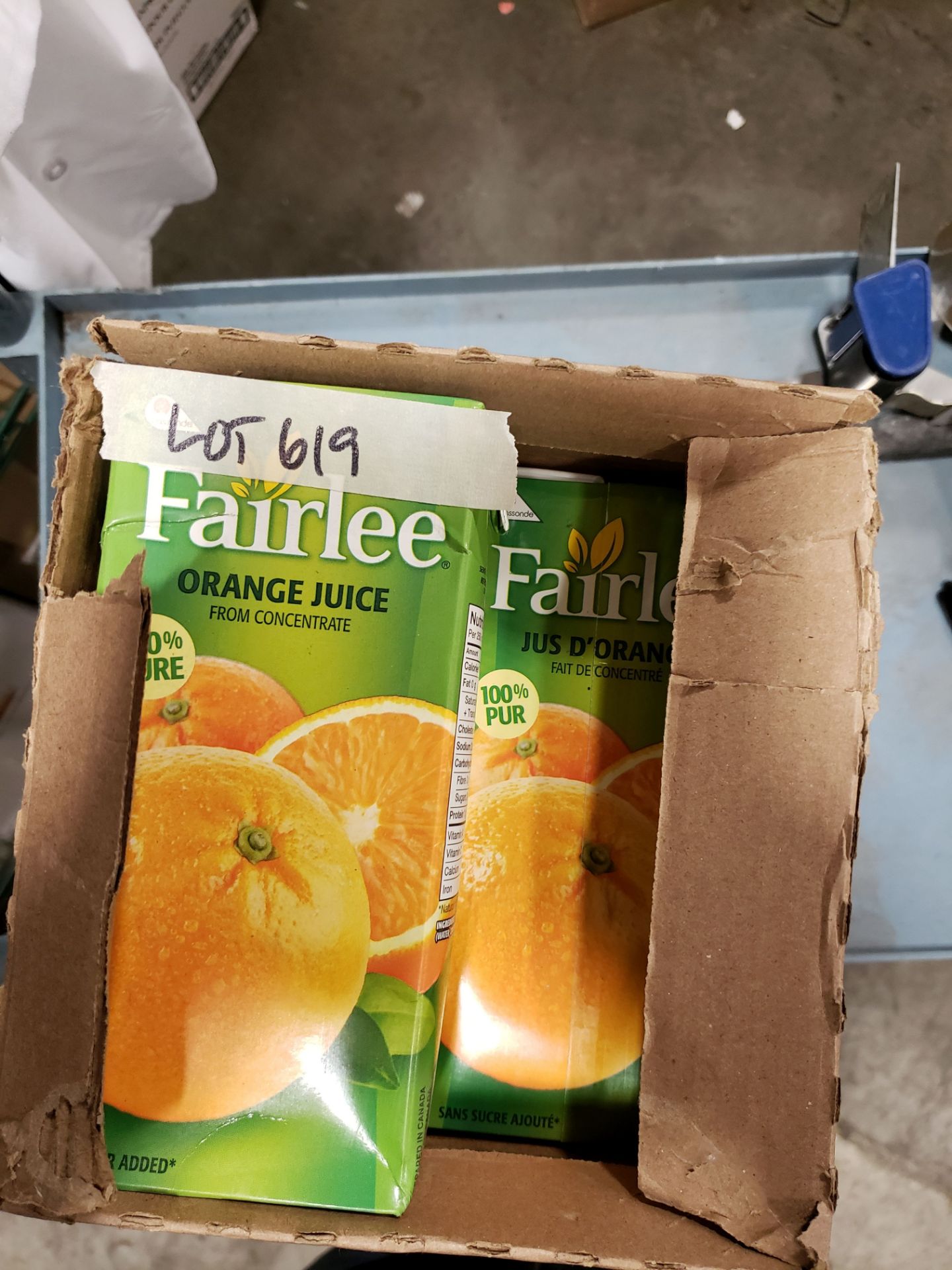 Fairlee Orange Juice - 11 x 1lt Cartons - Image 2 of 2