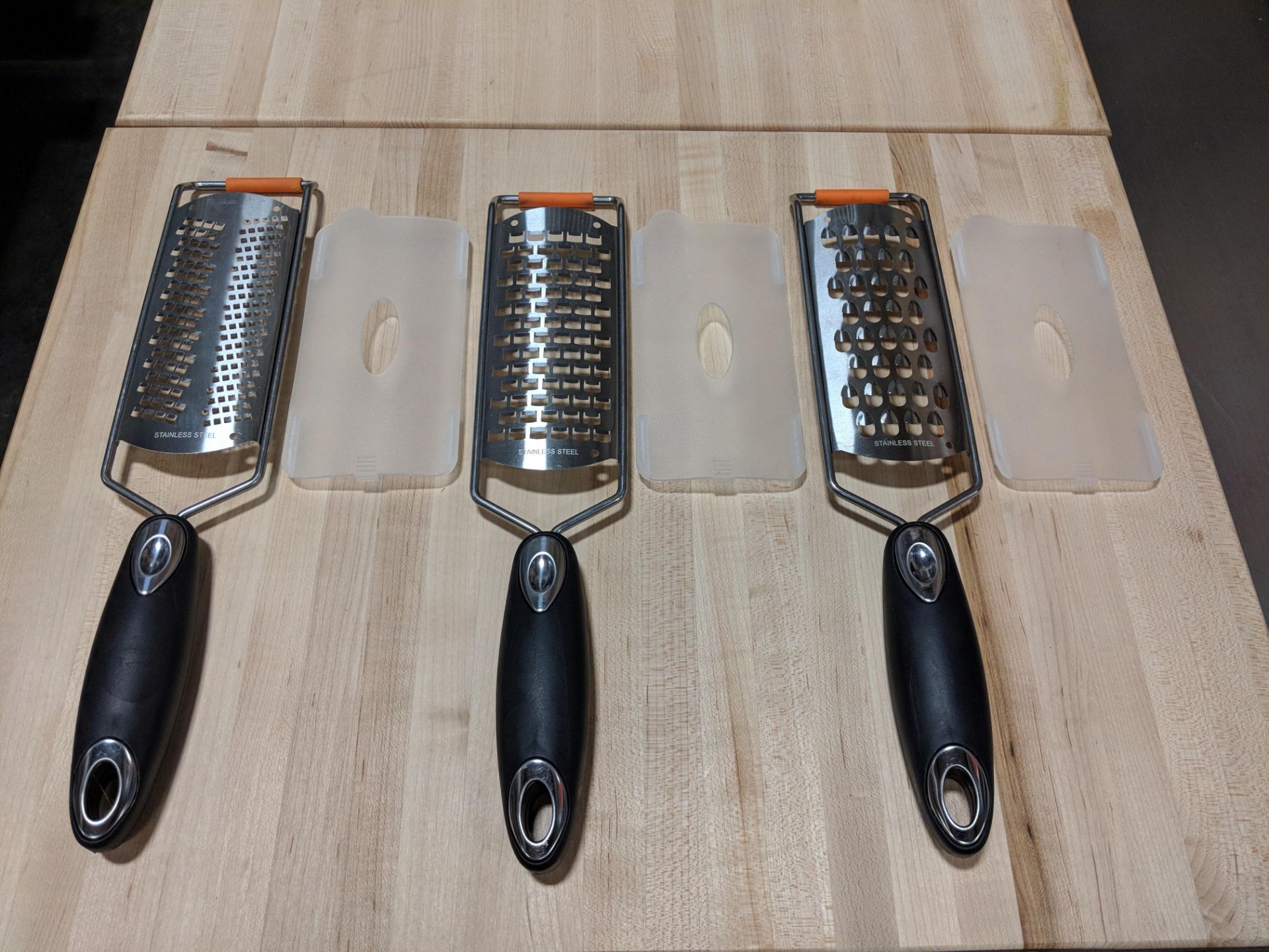 Fine, Coarse, Extra Coarse Graters - Set of 3 - Image 3 of 6