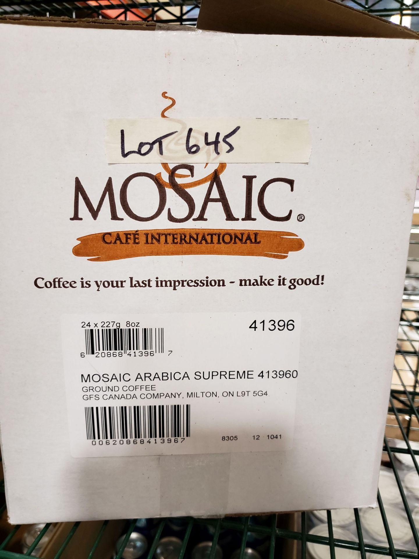 Mosaic Arabica Supreme Coffee - 24 x 227gr Bags - Image 2 of 2