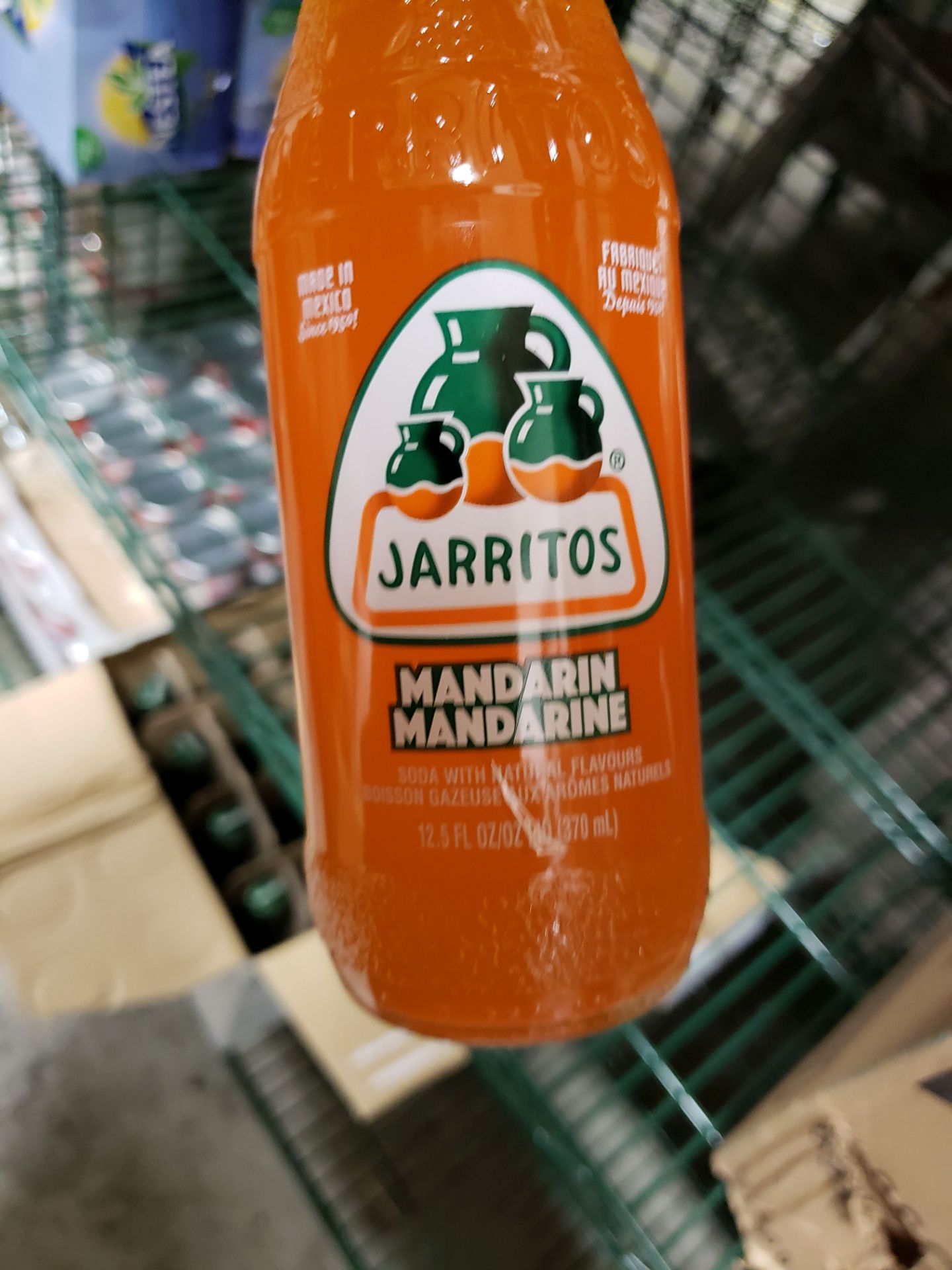 Jarritos Mandarin Soda - 14 x 370ml Bottles
