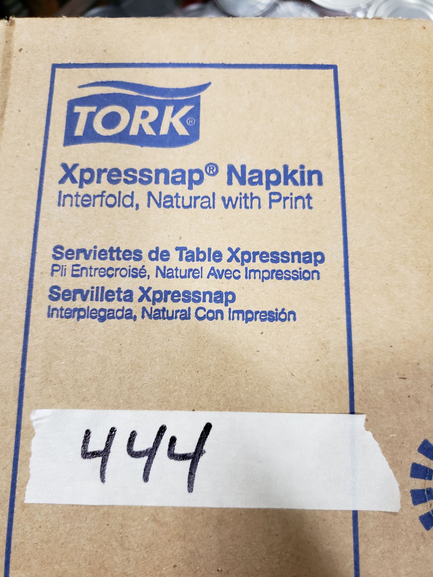 Tork Expressnap 908 EX Napkins - 12 x 500 Napkins - Image 2 of 3