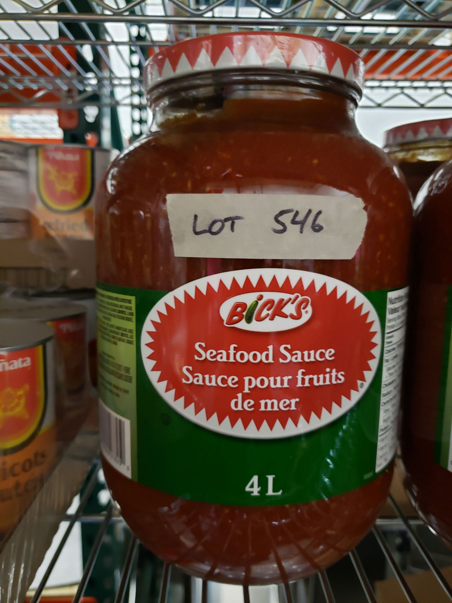 Bick's Seafood Sauce - 2 x 5lt Jars