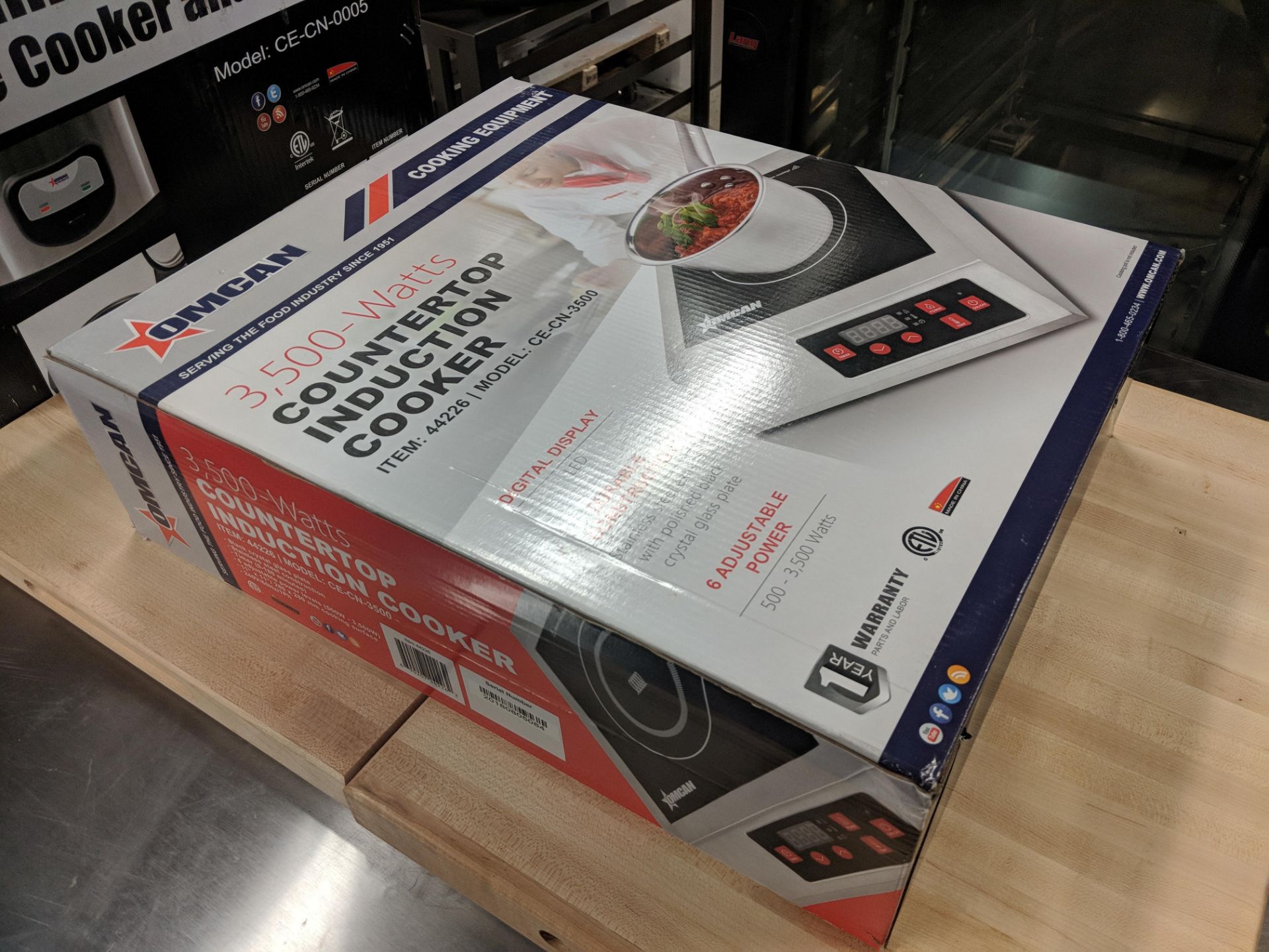 3500w Heavy Duty Induction Cooker, 240v - Image 5 of 5