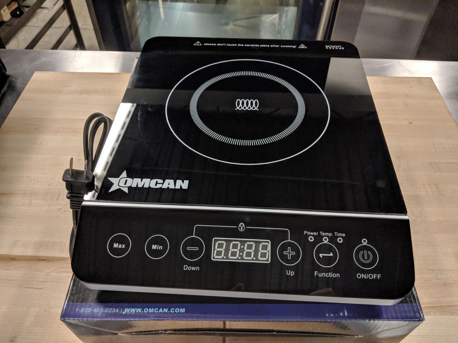 1800W Countertop Induction Cooker, 120v - Image 3 of 8