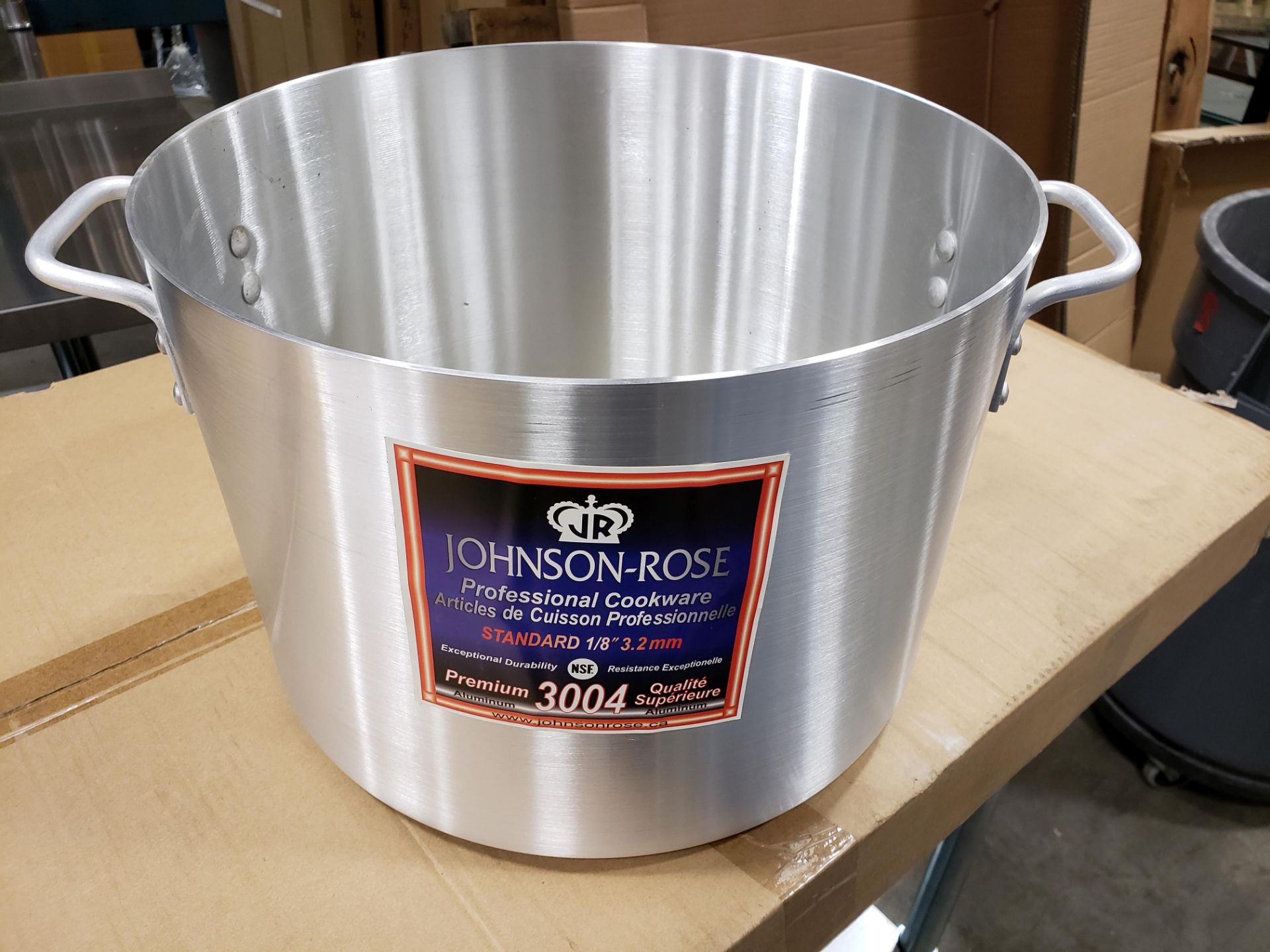 26qt Sauce Pot, 8 Gauge 3004 Aluminum, Johnson-Rose 65626