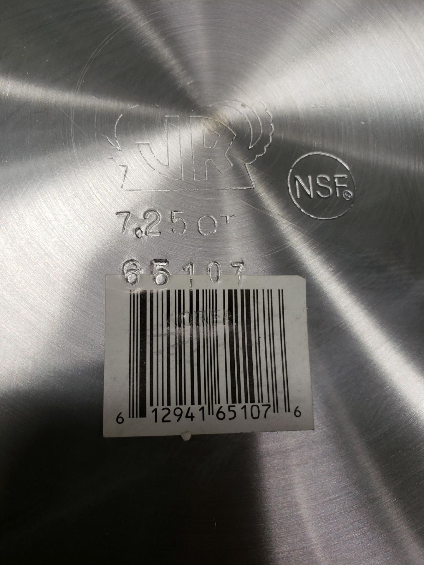 7qt Stock pot, 8 Gauge 3004 Aluminum, Johnson-Rose 65107 - Image 3 of 3