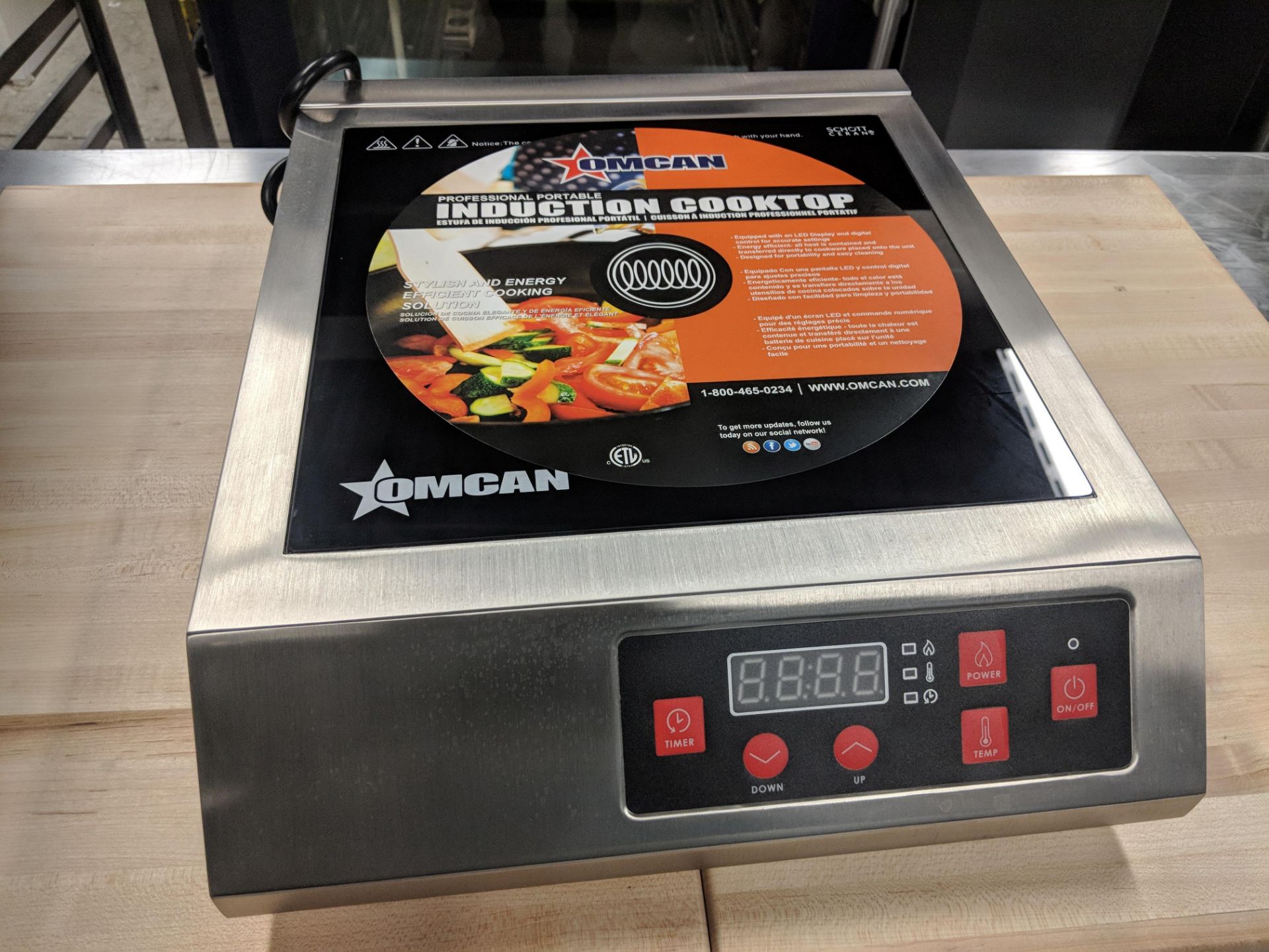 3500w Heavy Duty Induction Cooker, 240v