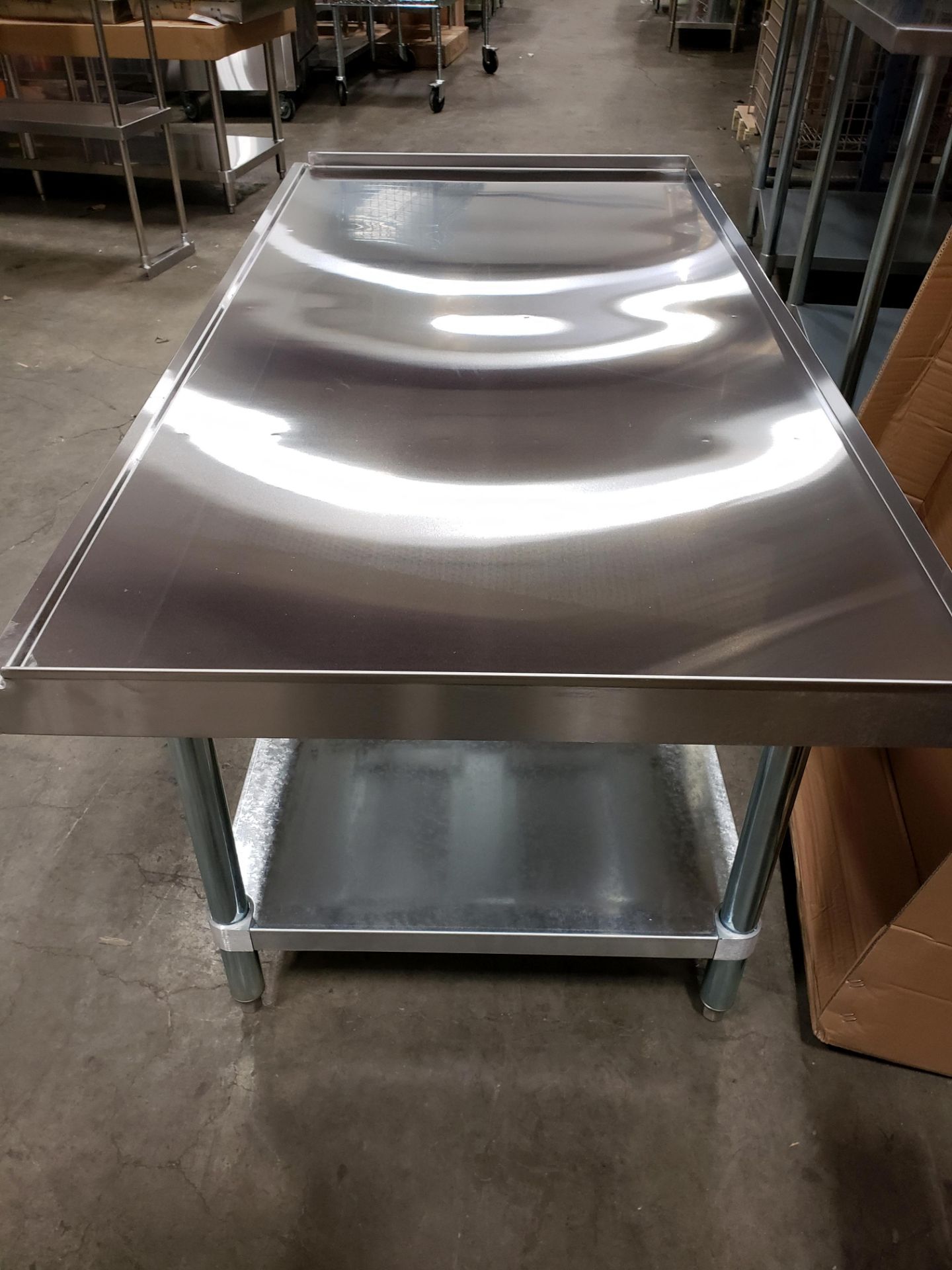 30" x 60" x 24" Heavy Duty Stainless Steel Equipment Stand - Image 4 of 4