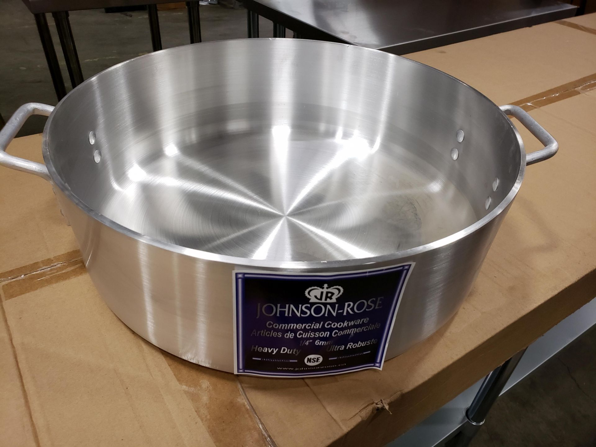 24qt Brazier, 6 Gauge Heavy Duty Aluminum, Johnson-Rose 67524