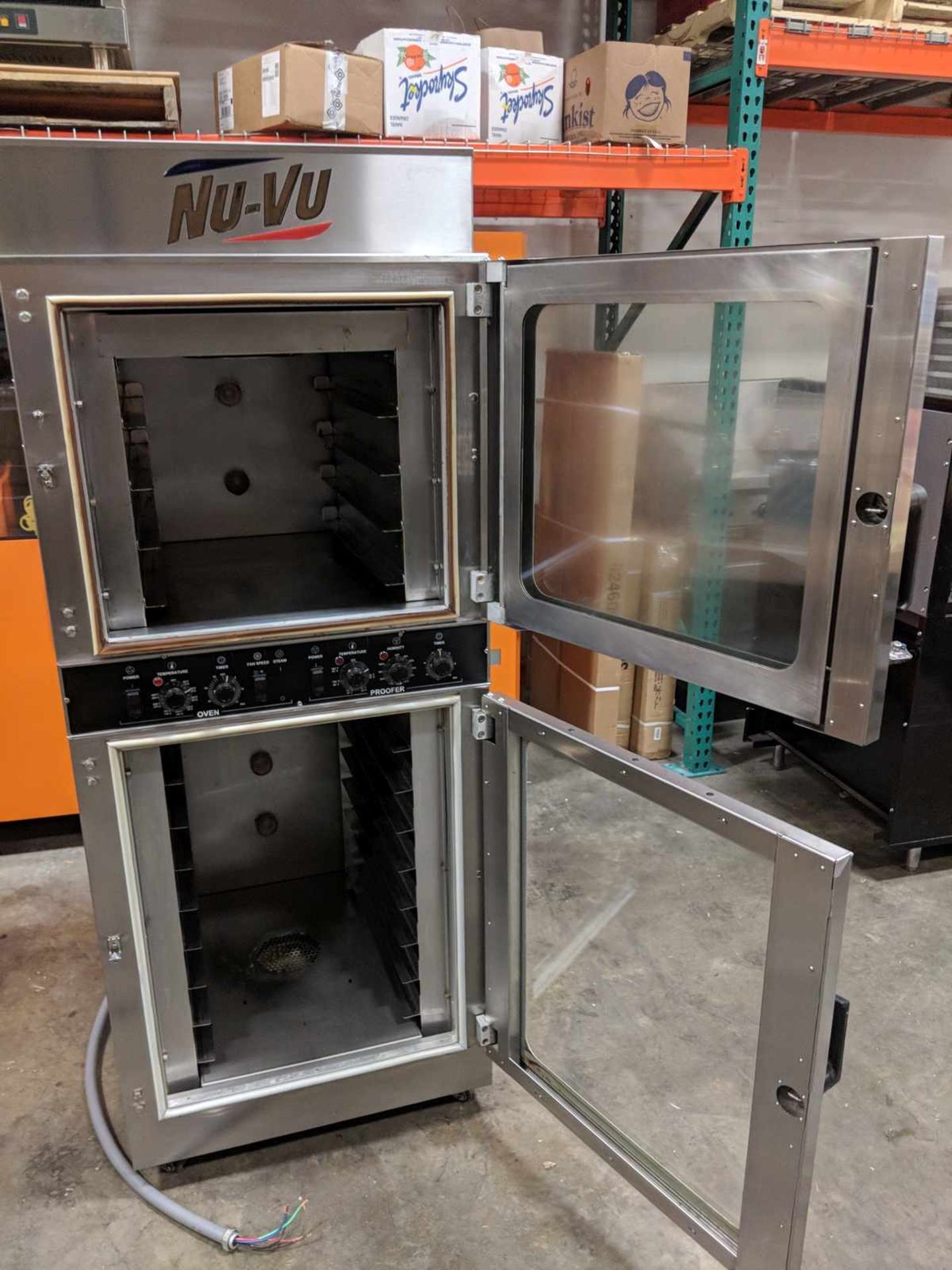 NU-VU Double Deck Electric Oven Proofer Combo, 208V, 3 Phase, model OP-4/8M - Image 7 of 9