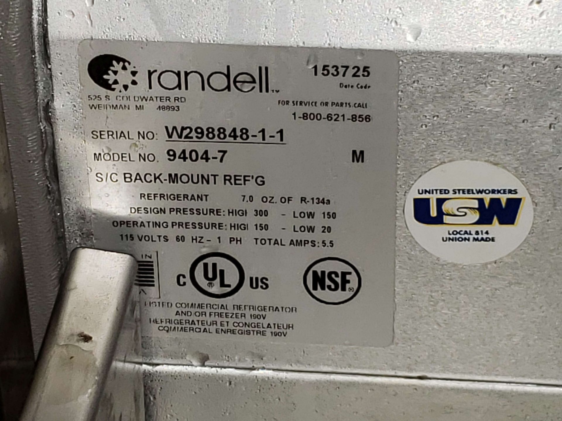 Randell 27" Under Counter Cooler with 2 Drawers - Image 3 of 3