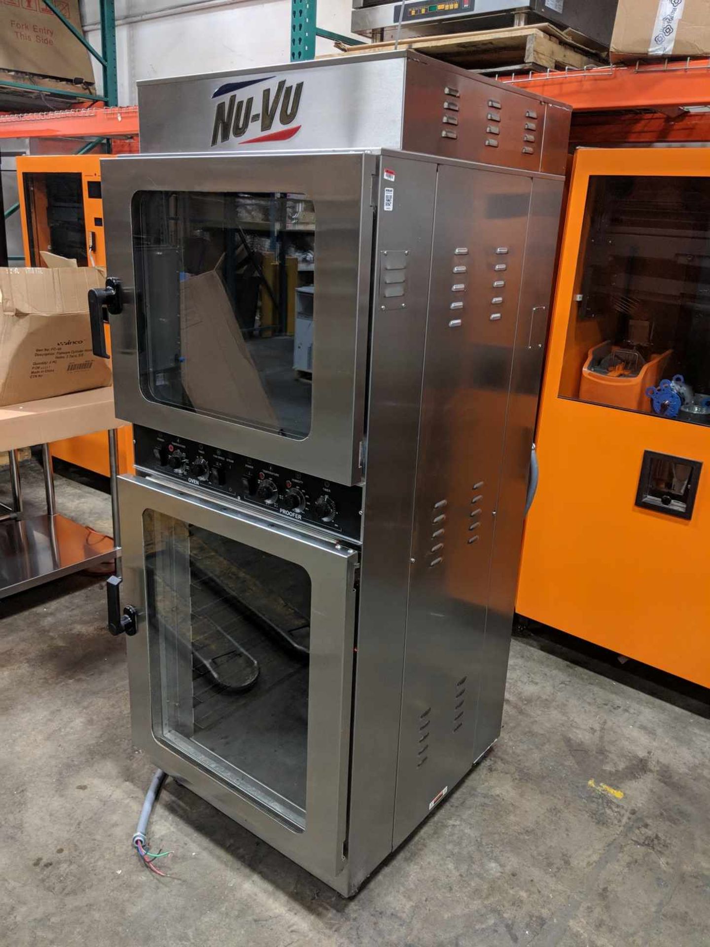 NU-VU Double Deck Electric Oven Proofer Combo, 208V, 3 Phase, model OP-4/8M - Image 4 of 9