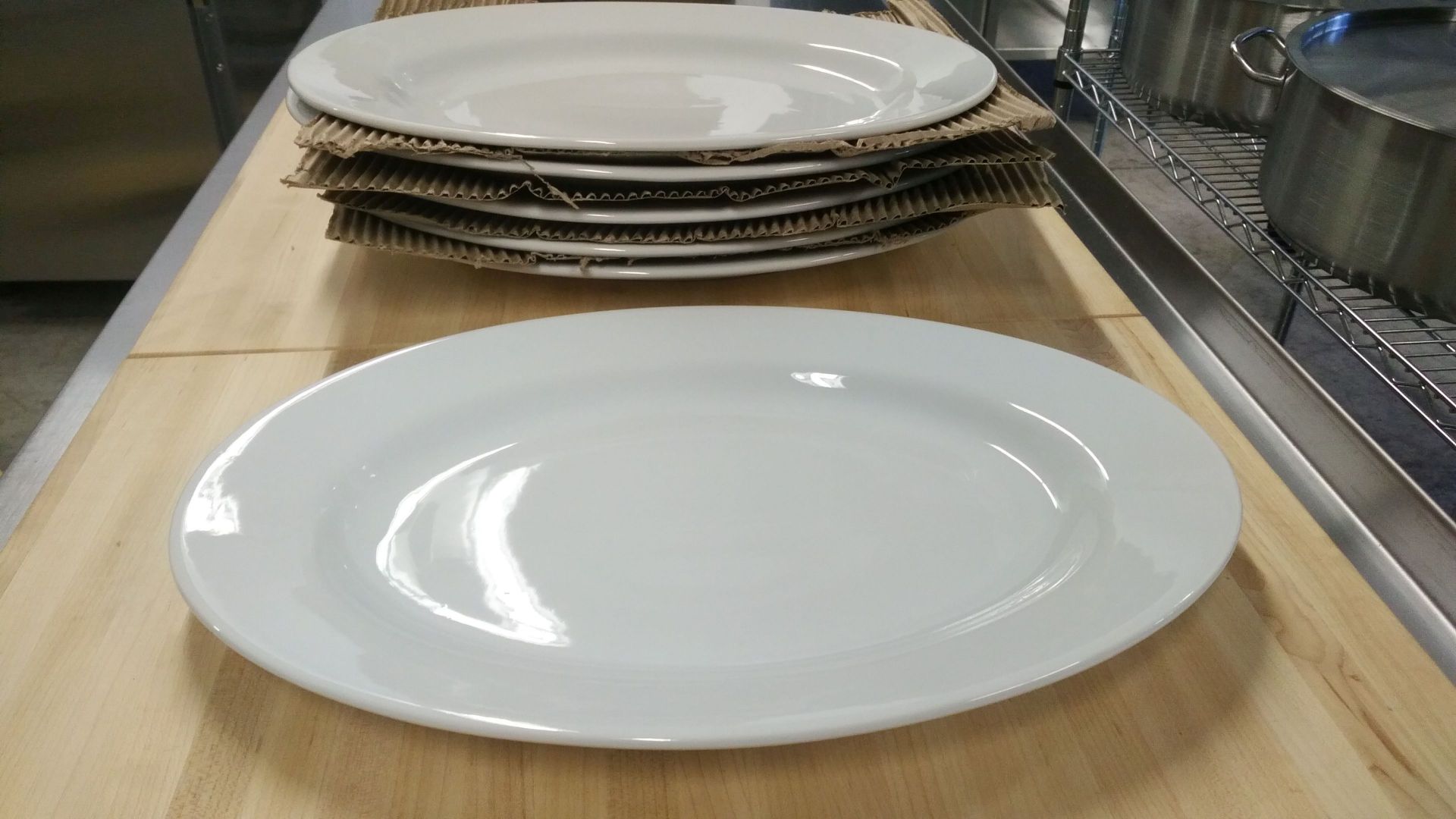 15" Oval Platters - Lot of 6