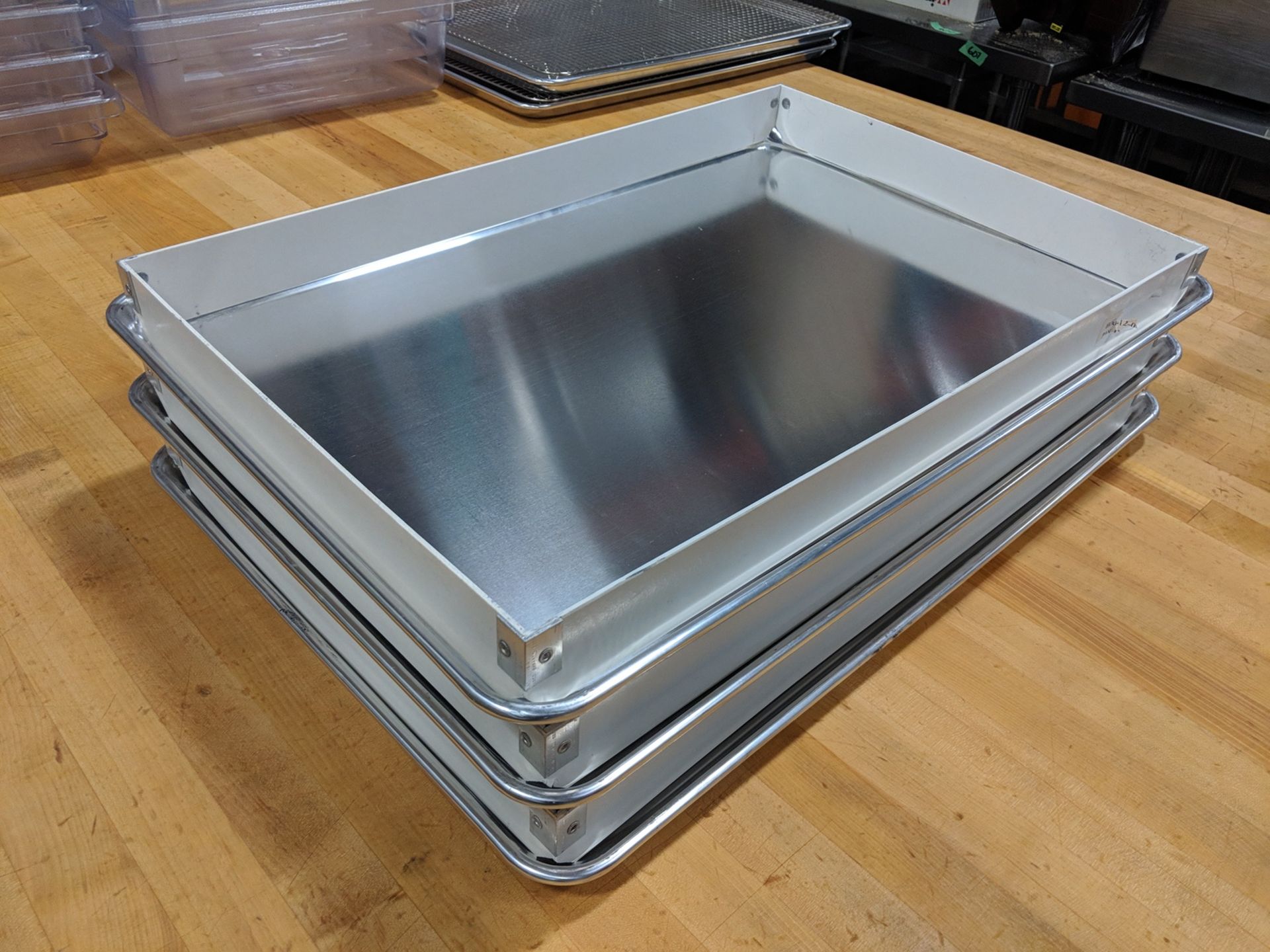 18" x 26" Bun Pans with Sheet Extenders - Lot of 3 (6 Pieces) - Image 4 of 4