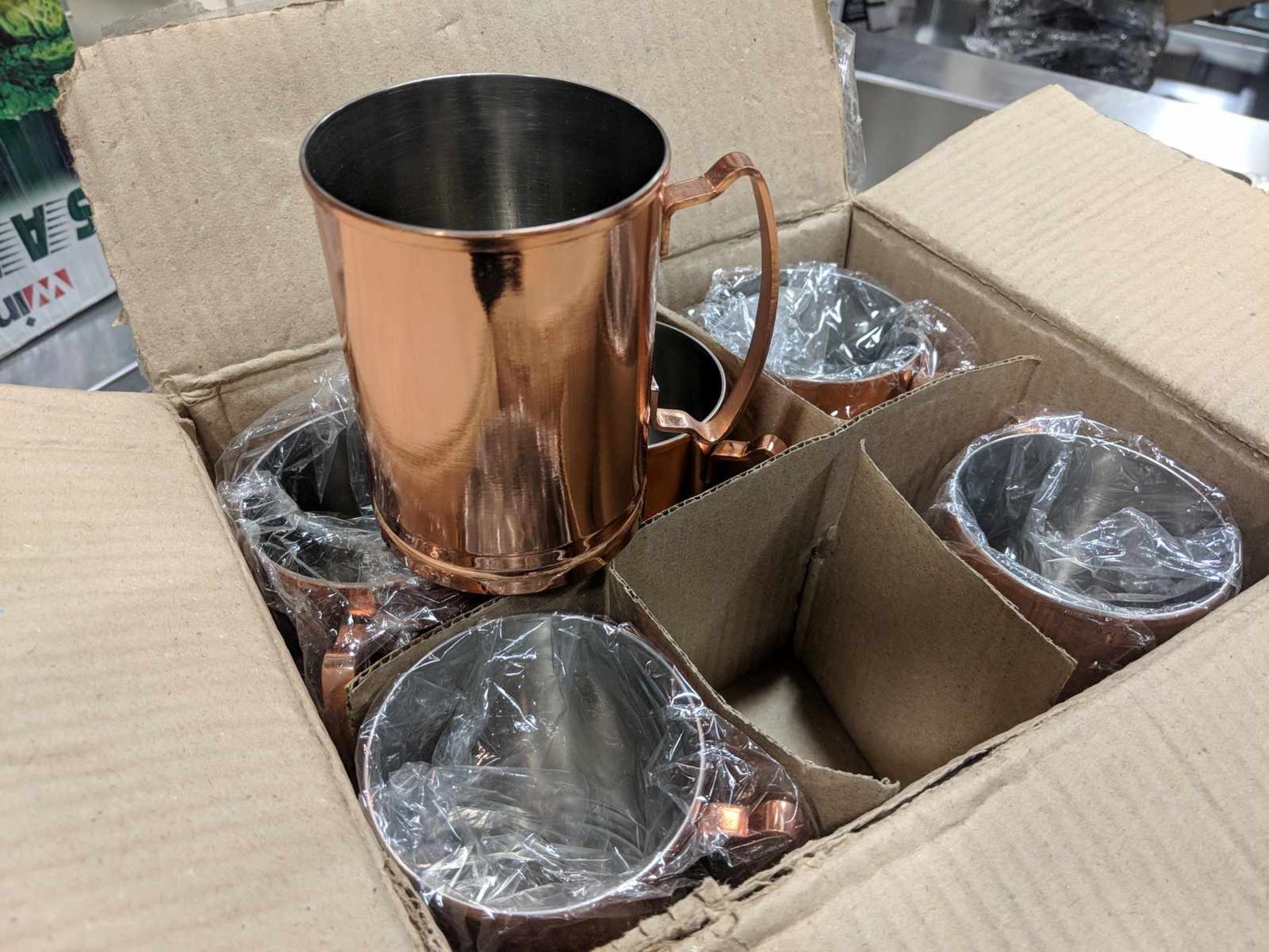 14oz Copper Moscow Mule, World Tableware CMM-200 - Lot of 12 Pieces