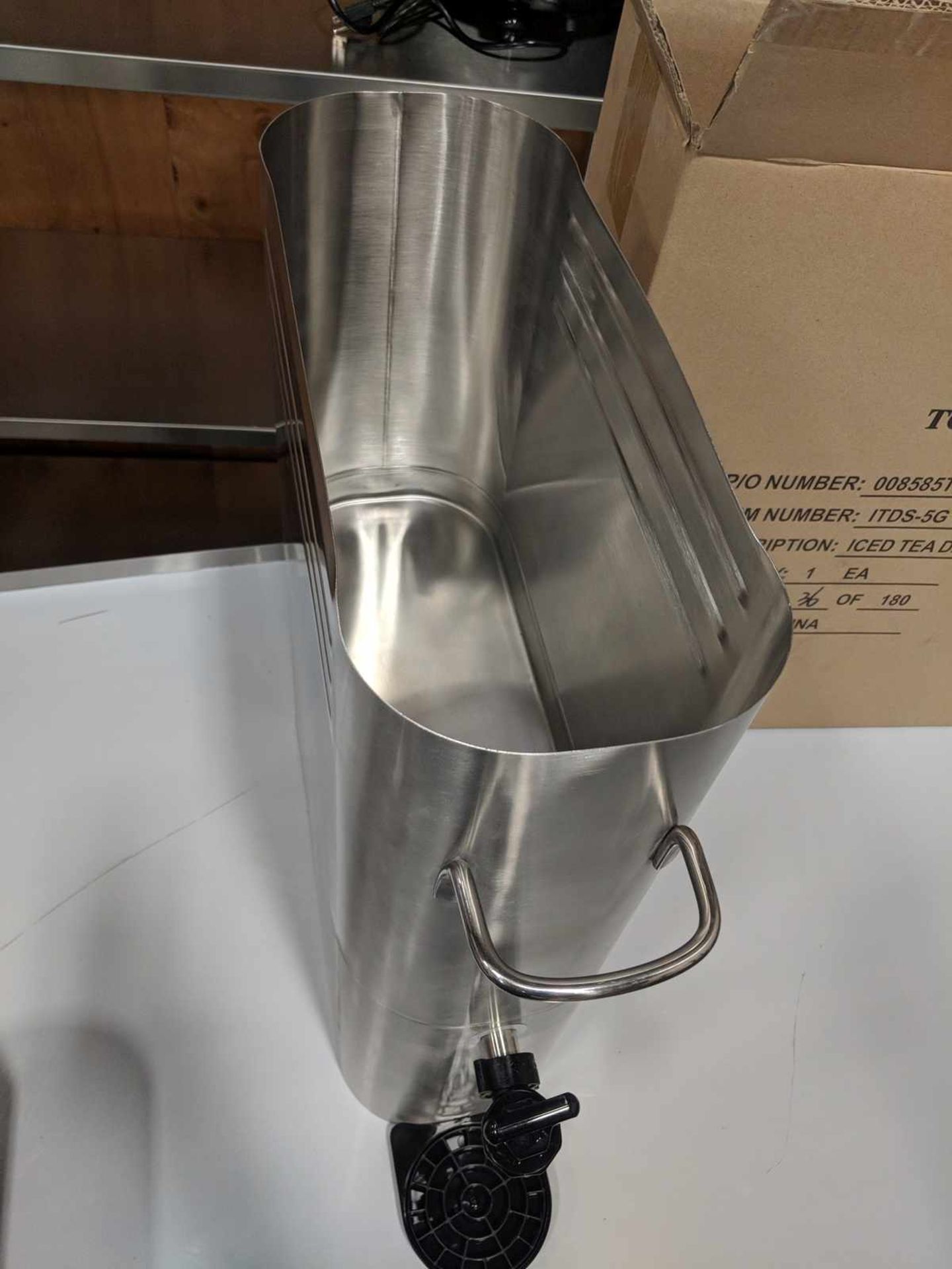 5 Gallon Space-Saver Iced Tea Dispenser - Image 2 of 3