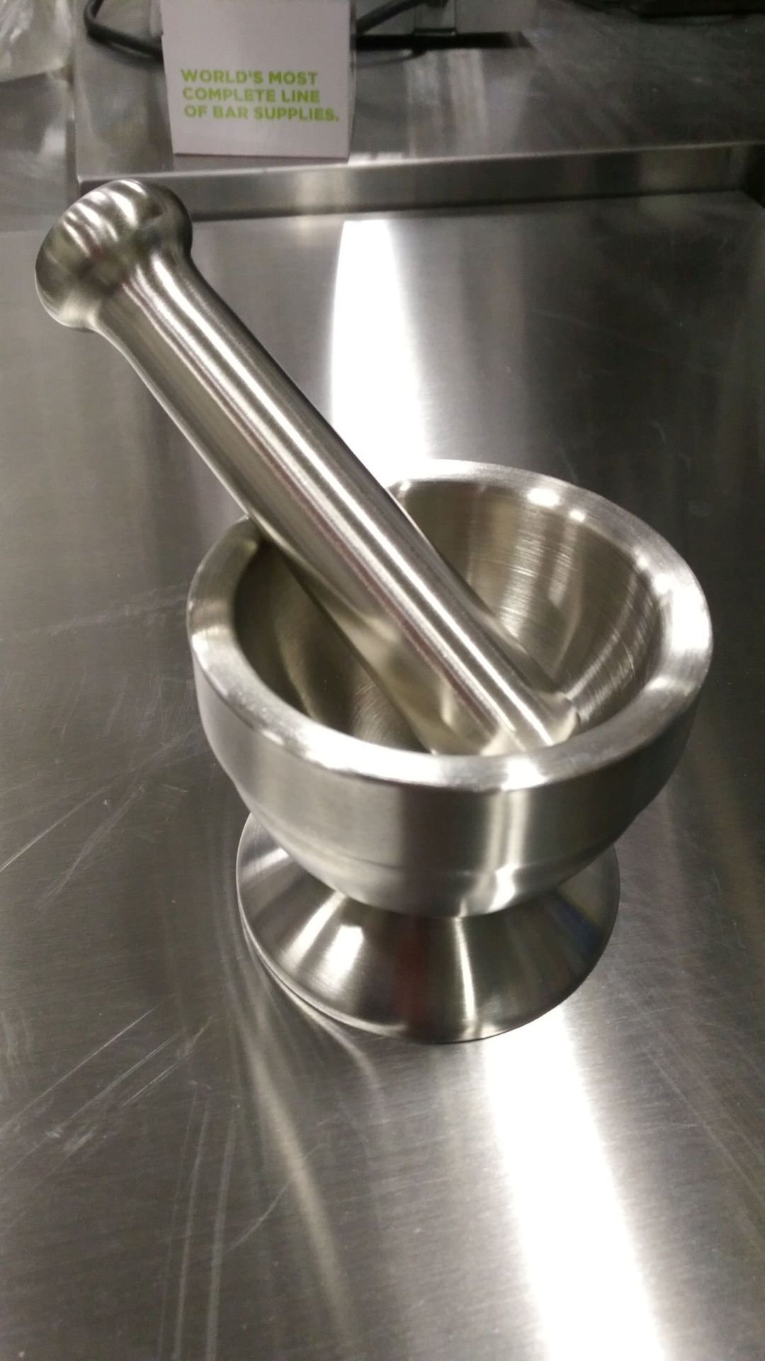 Stainless Steel Mortar and Pestle