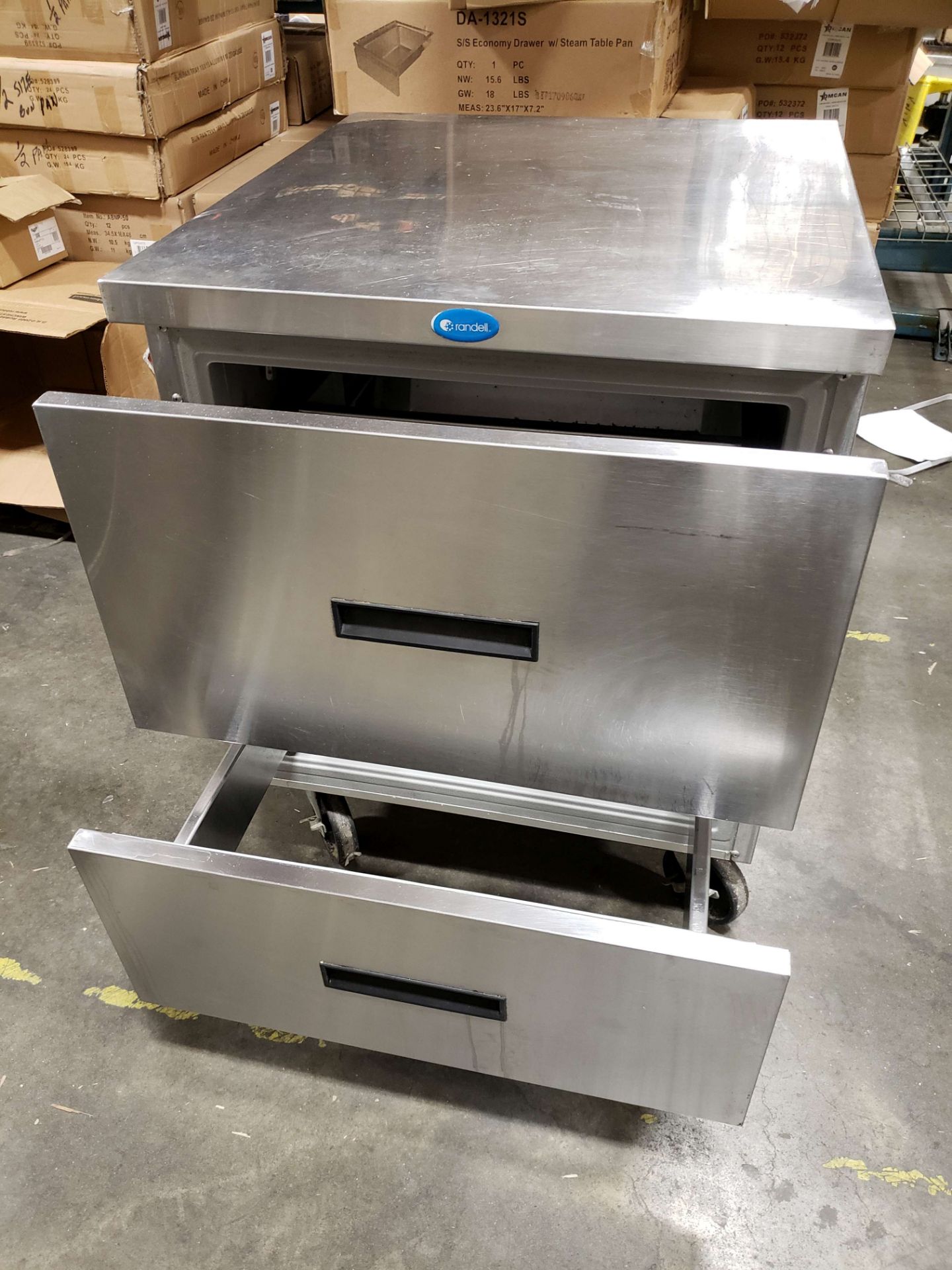 Randell 27" Under Counter Cooler with 2 Drawers - Image 2 of 3