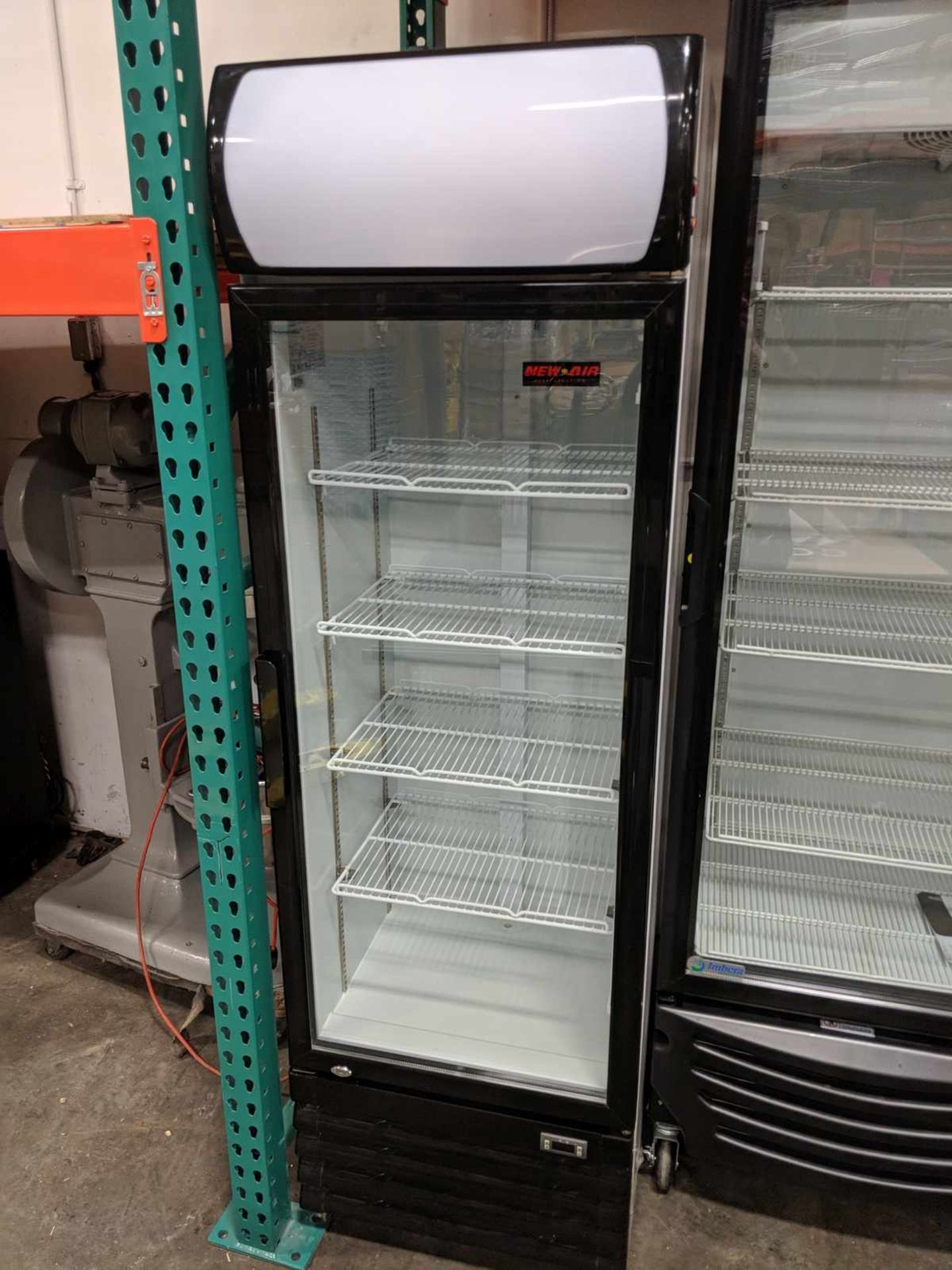 24" Single Glass Door Cooler, New Air NGR-036-H