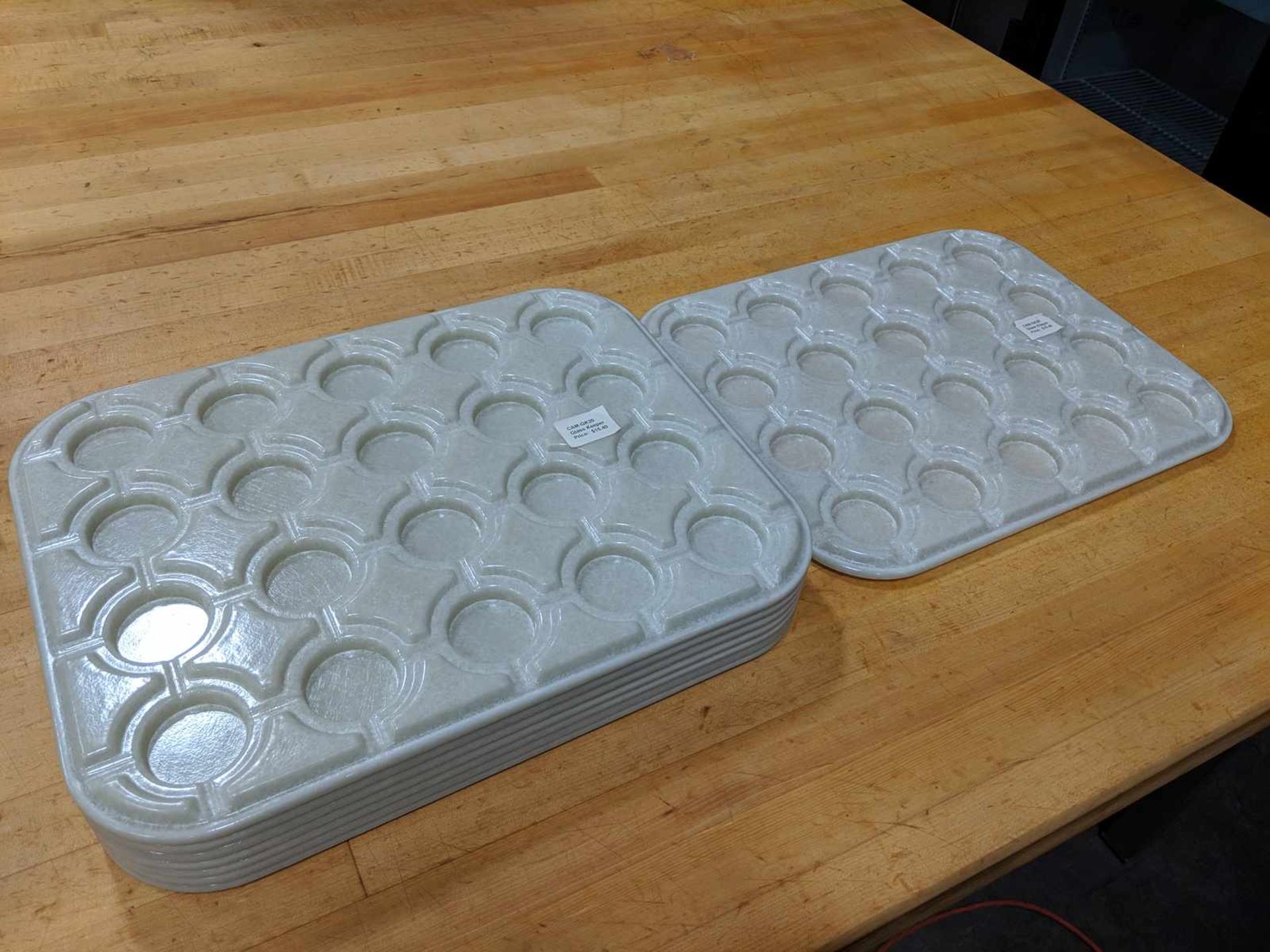 Cambro GK20 Glass Keeper Trays - Lot of 8