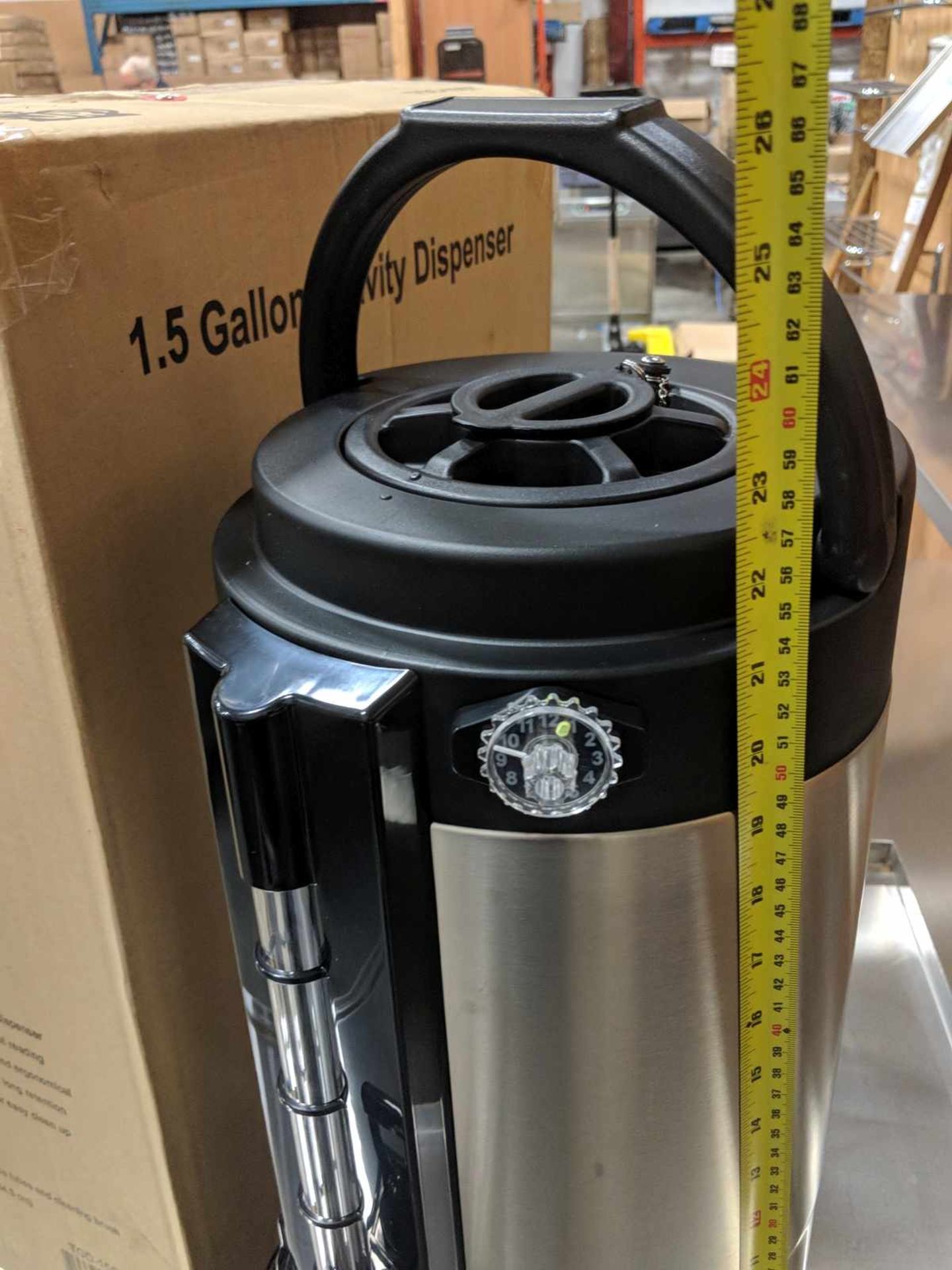 23" High 1.5 Gallon Thermal Beverage Dispenser - Image 2 of 9