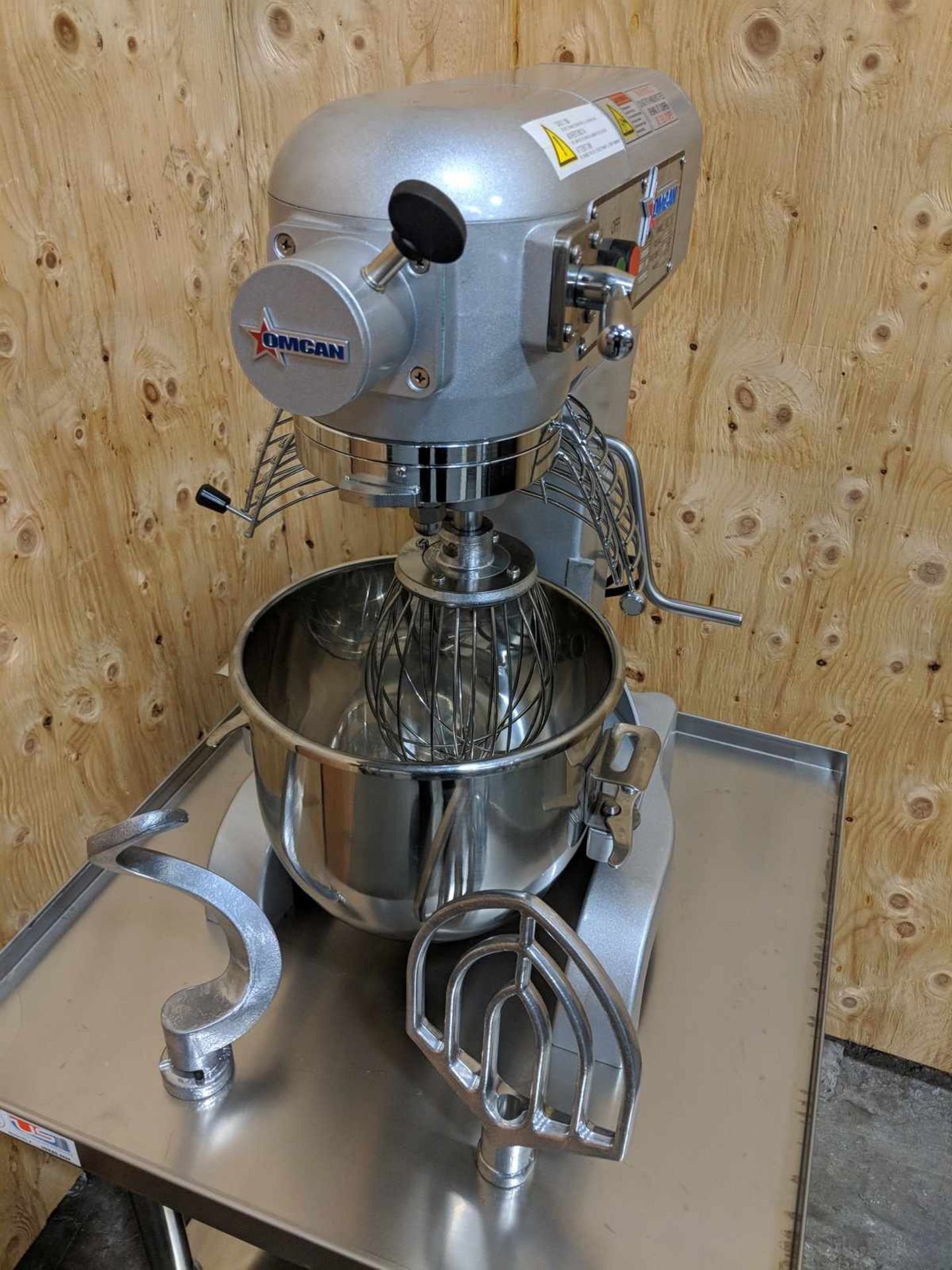 10qt Planetary Mixer with Guard and Attachments - Image 3 of 4