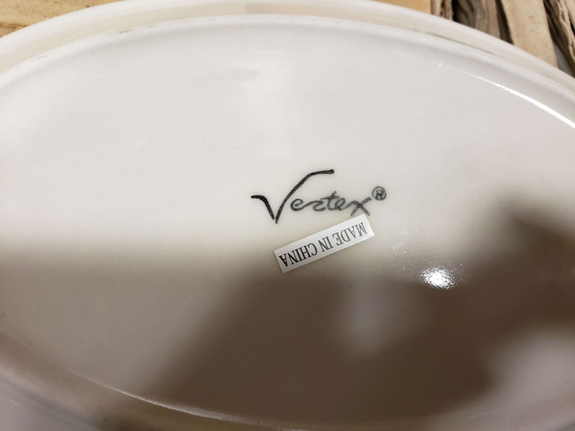 Vertex 9.5" Platters - Case of 24 - Image 3 of 4