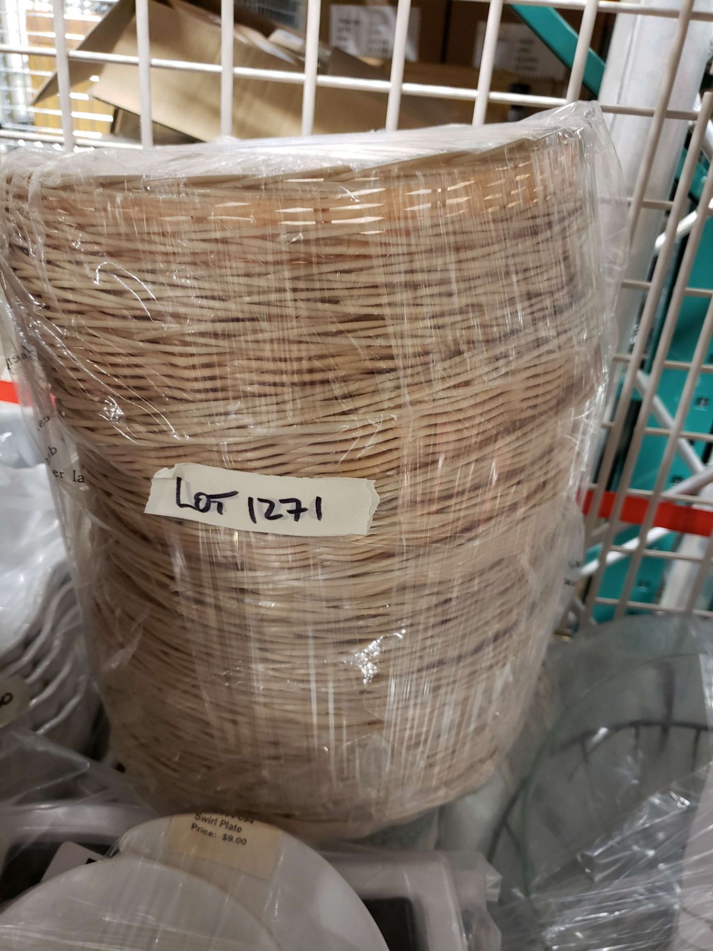 10" Round Baskets - Lot of 22