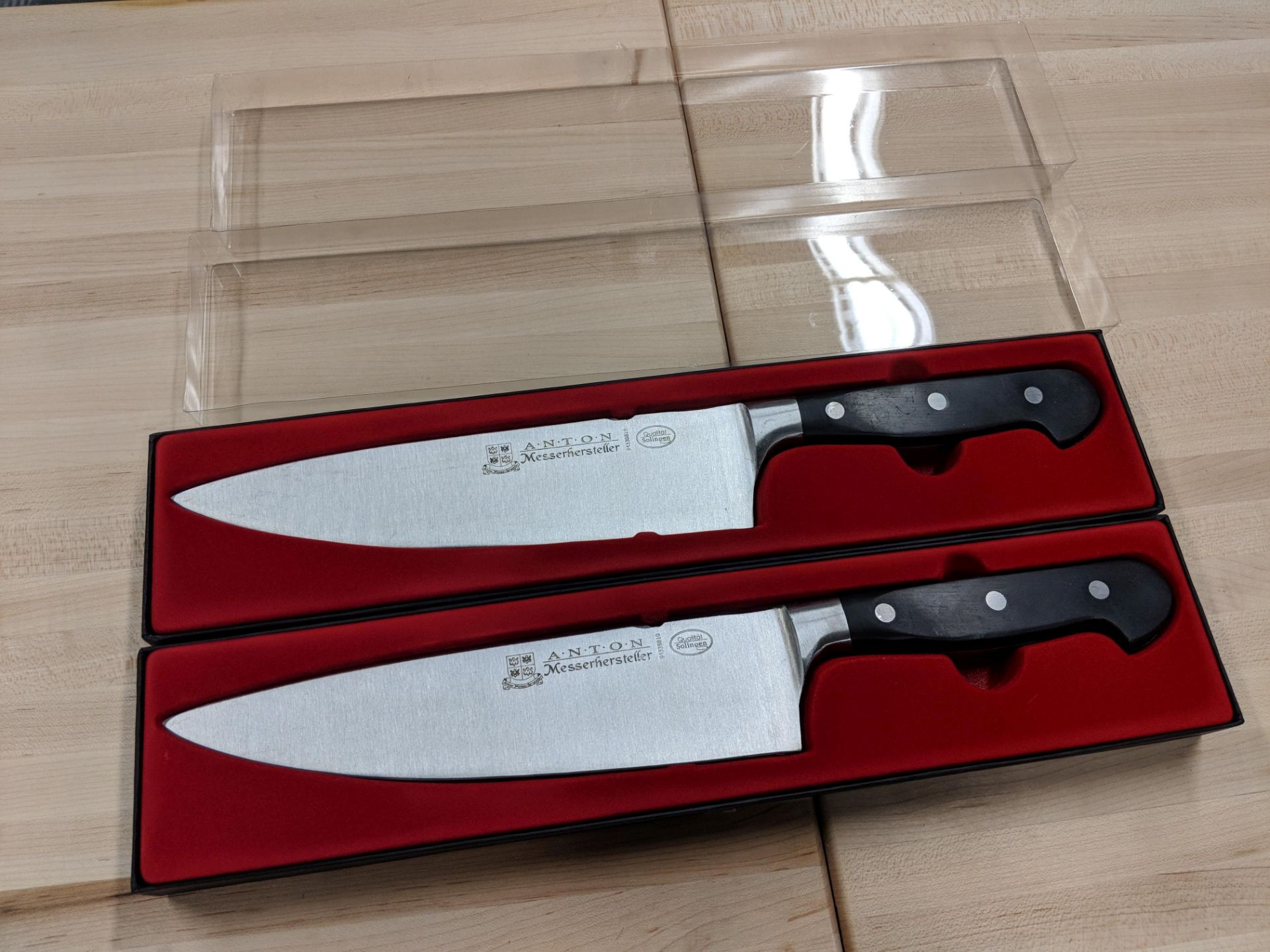 8” Premium Anton Medium Forged Cook's Knives - Lot of 2 - Image 4 of 4