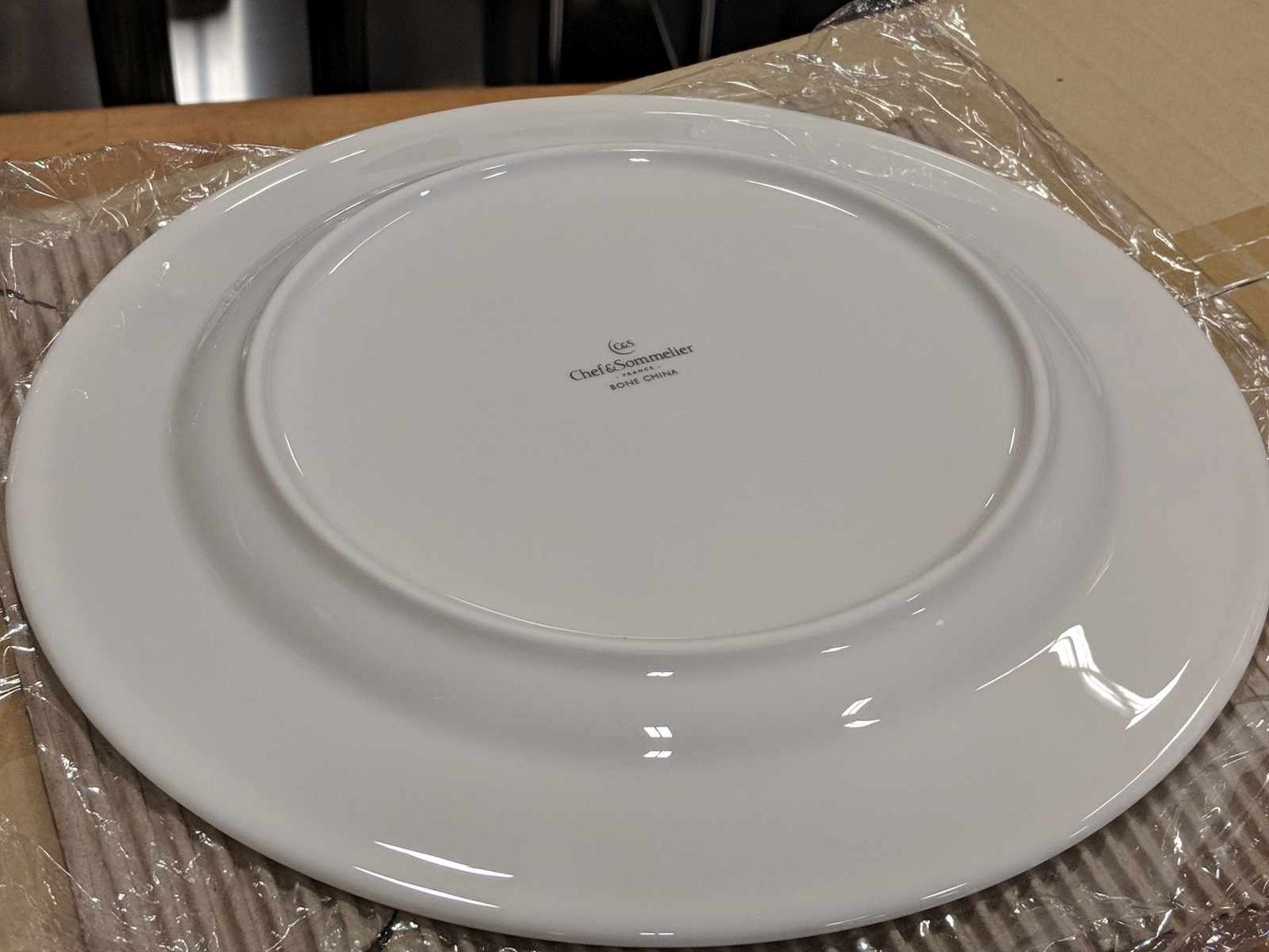 11" Infinity Dinner Plates - Lot of 48 (4 Cases), Arcoroc R1003 - Image 2 of 3