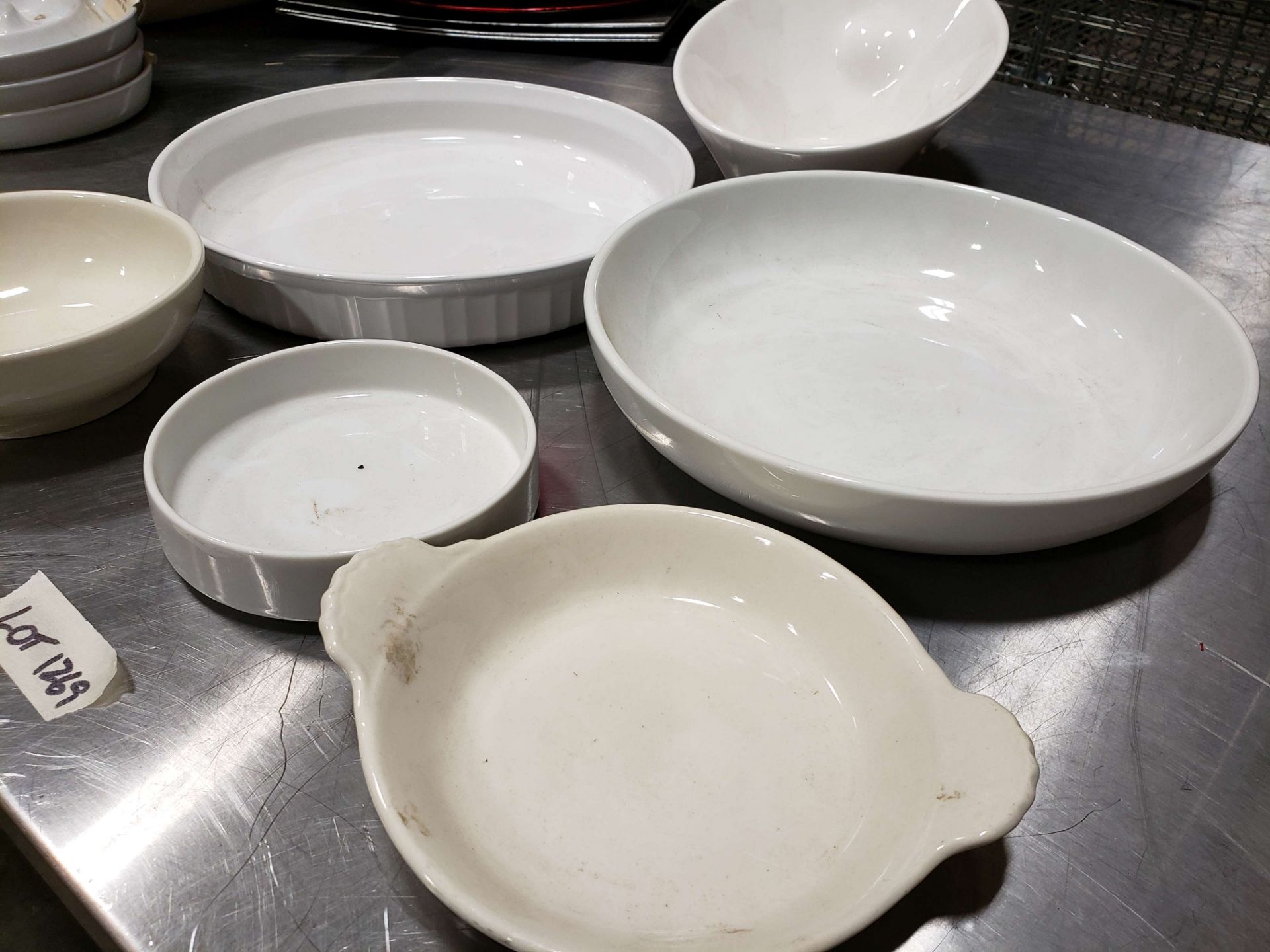 Assorted White Bowls & Dishes - 1 Lot - Image 4 of 4