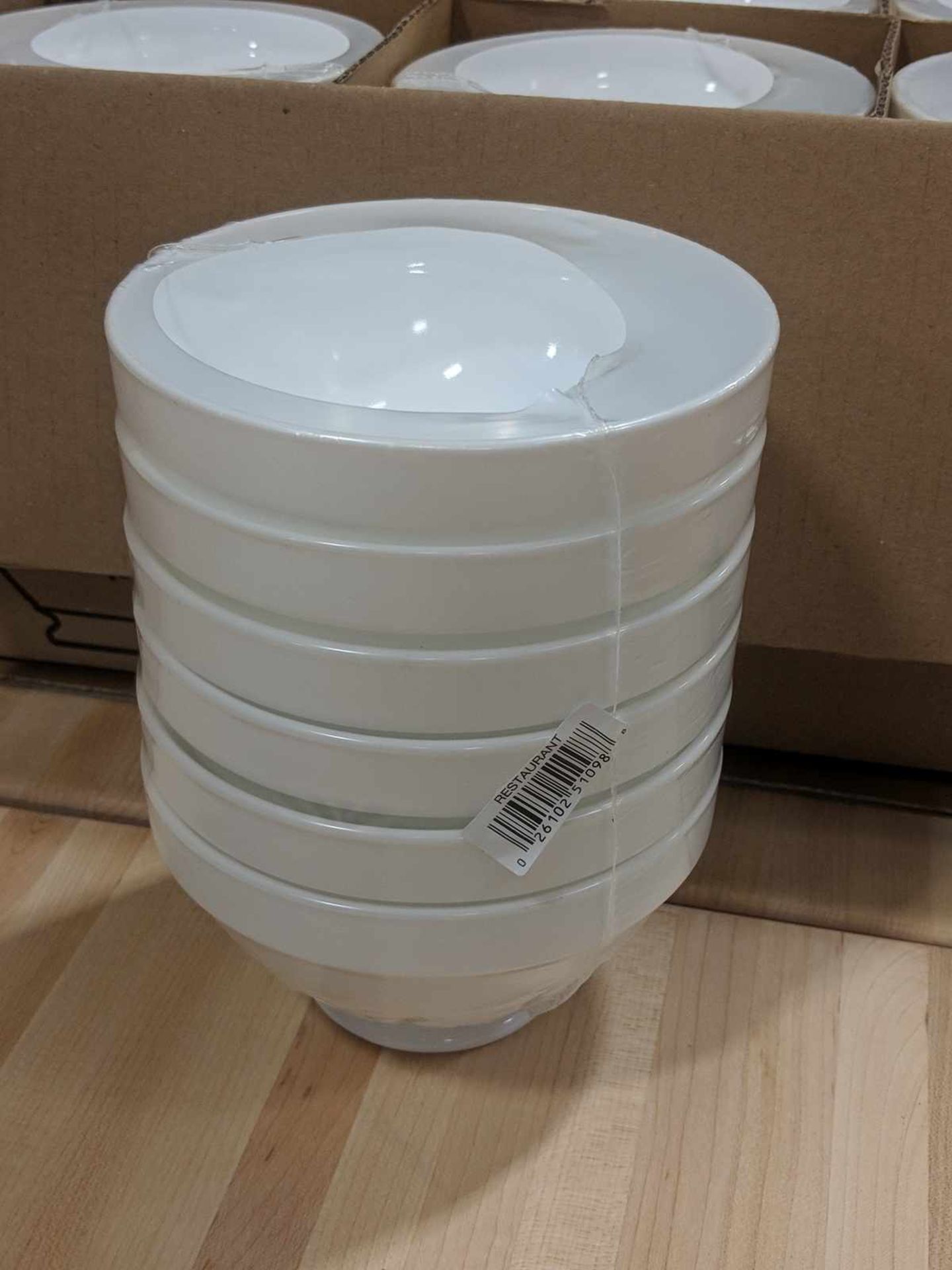 17.5oz/520ml White Stacking Bowls - Lot of 36 (1 Case), Arcoroc 17144 - Image 3 of 3