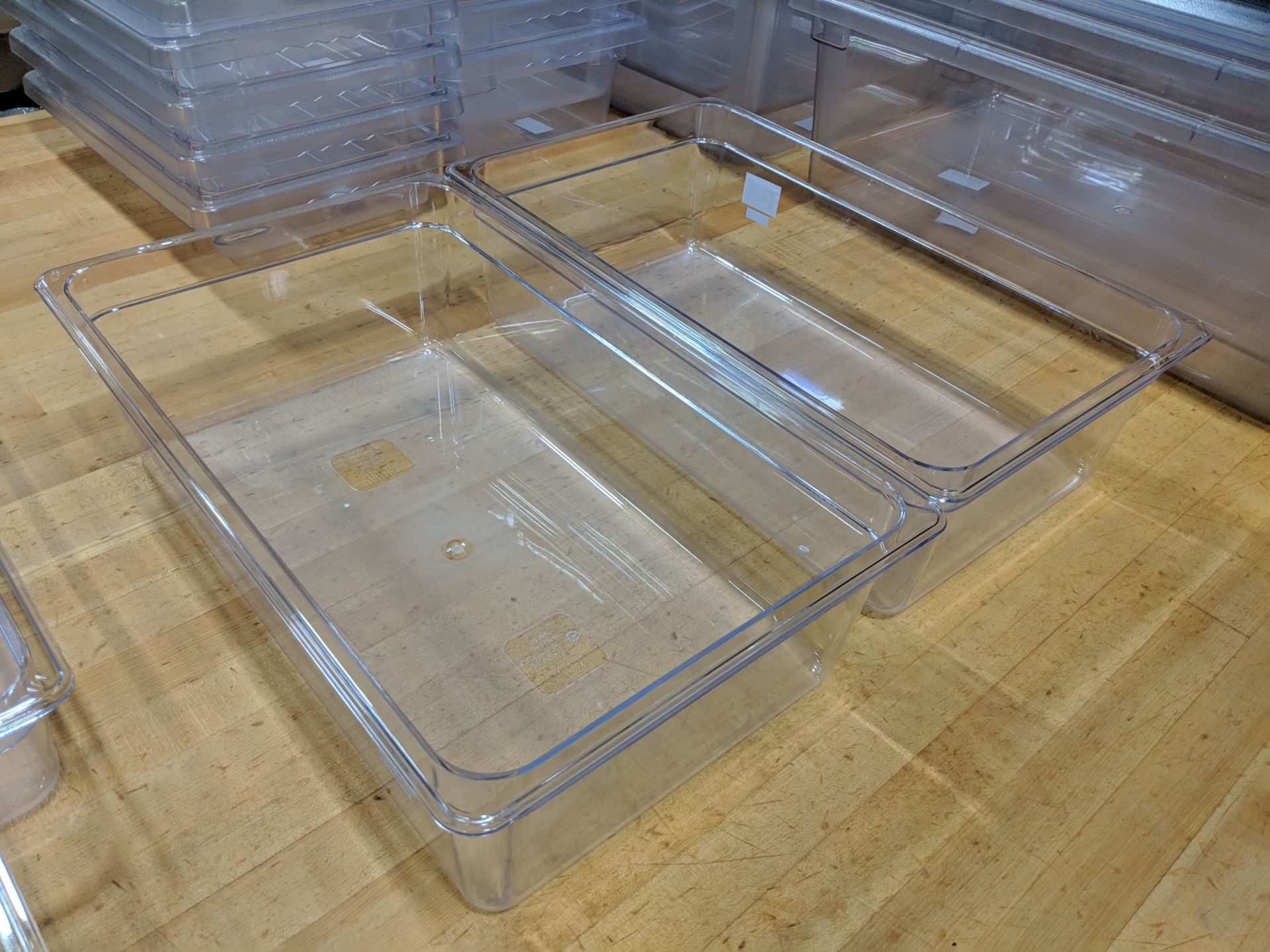 Full Size, 6" Deep Polycarbonate Inserts - Lot of 2