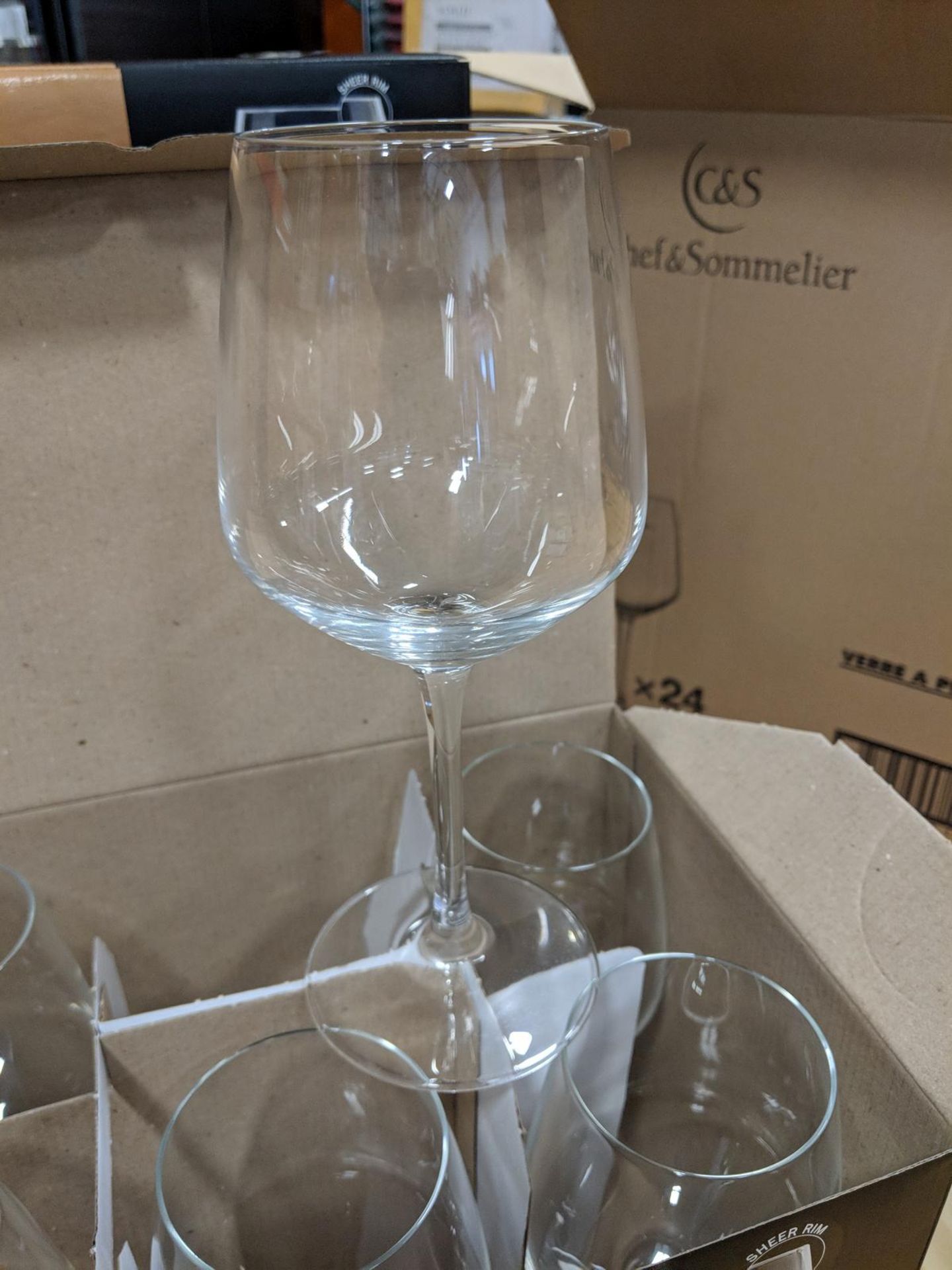 15.75oz/470ml Millesime Wine Glasses - Lot of 24 (1 Case/4 Boxes), C&S E8518 (P0112)