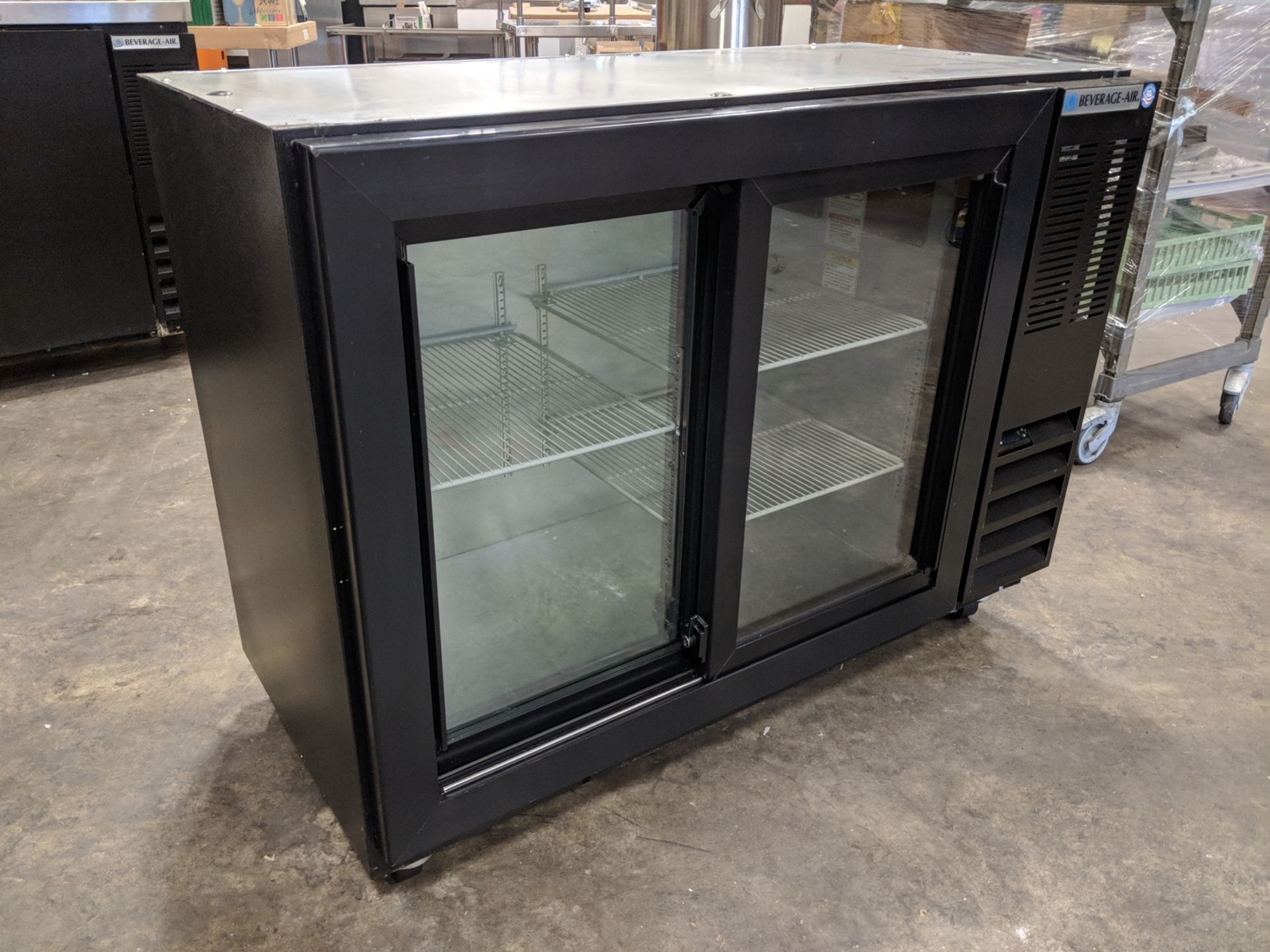48" Undercounter Back Bar Cooler with Sliding Glass Doors, Beverage-Air BB48HC-1-G - Image 2 of 8