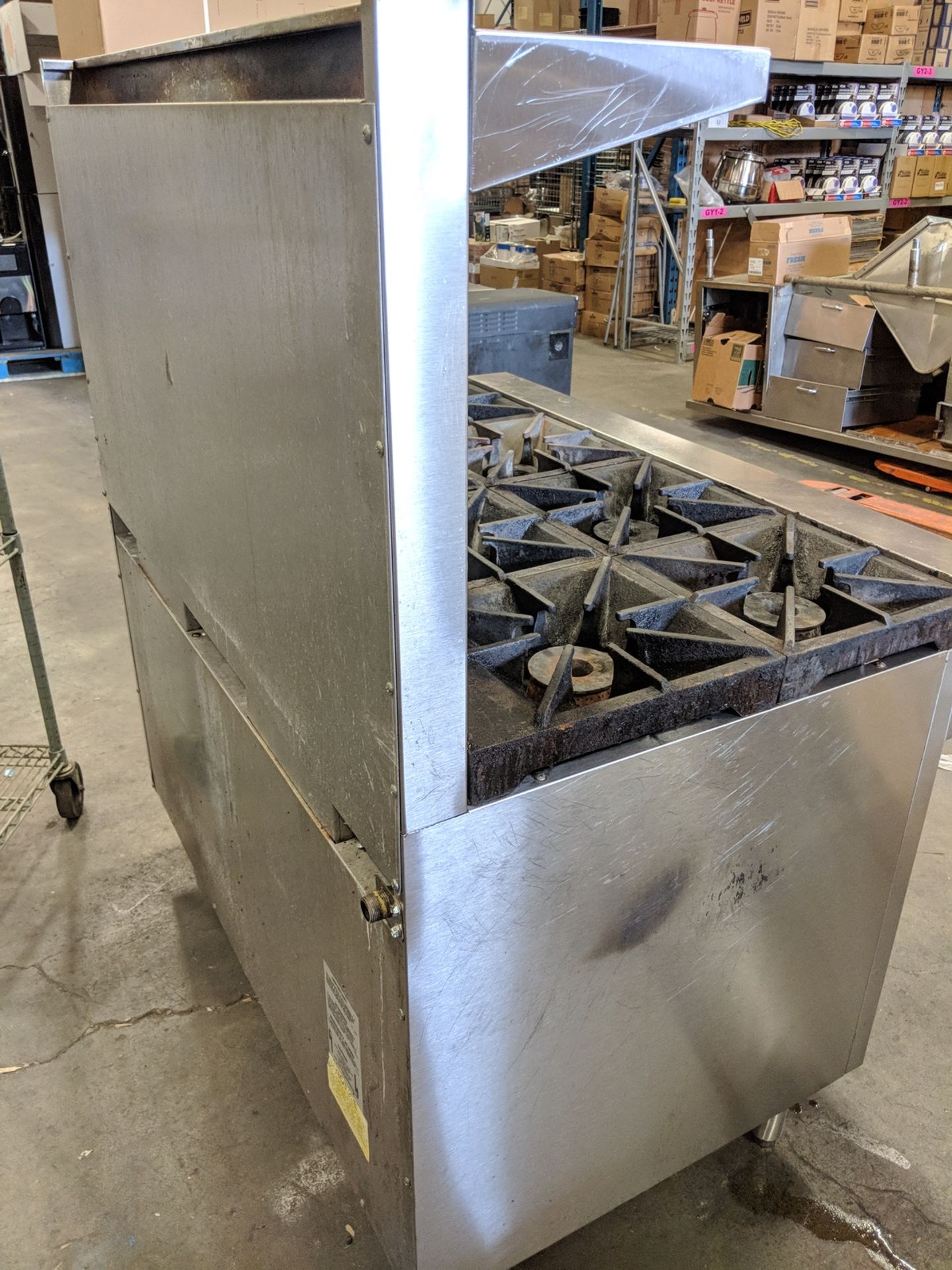 48" Southbend Four Burner Double Oven Range - Image 5 of 5