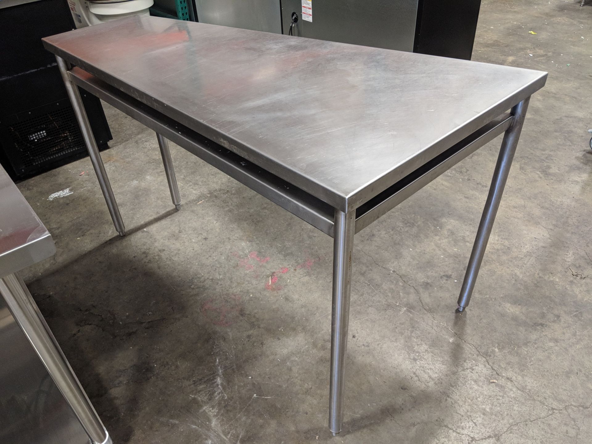 57" Custom Stainless Welded Table