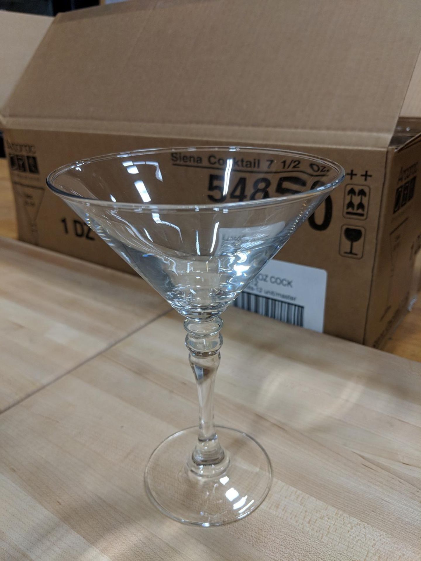 7.5oz/220ml Sienna Cocktail Glasses - Lot of 12 (1 Case), Arcoroc 54850 - Image 2 of 3