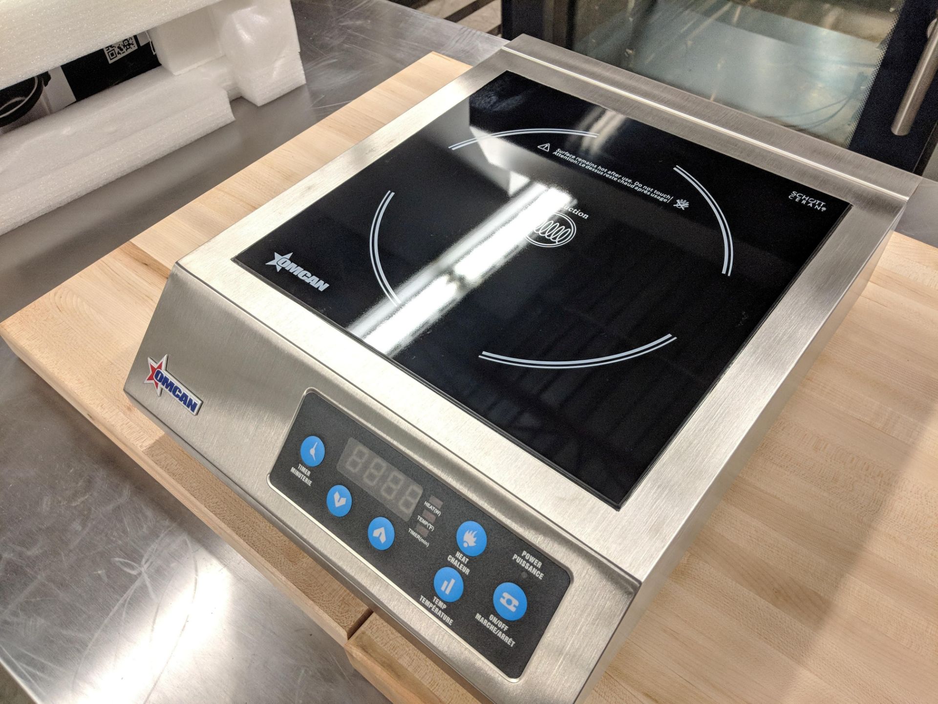 1800w Heavy Duty Induction Cooker, 120v