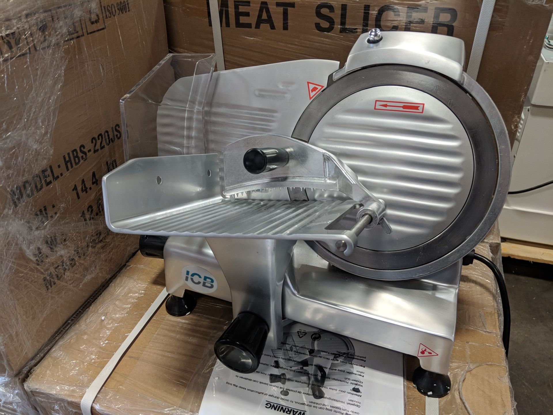 9" Medium Duty Meat Slicer, Model HBS-220JS