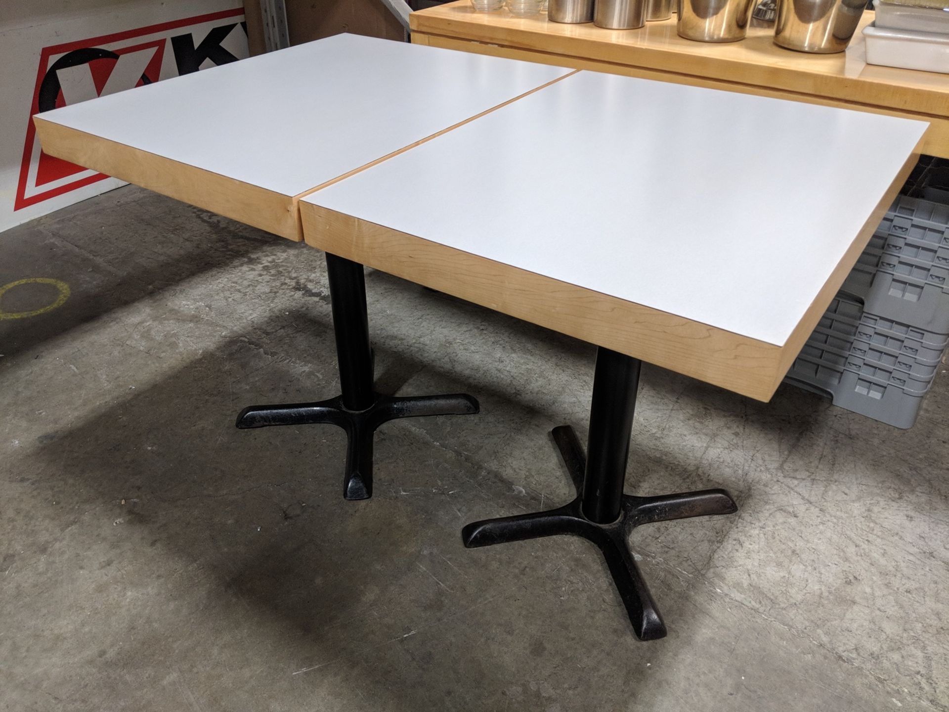 24" x 30" x 30" Dining Tables - Lot of 2