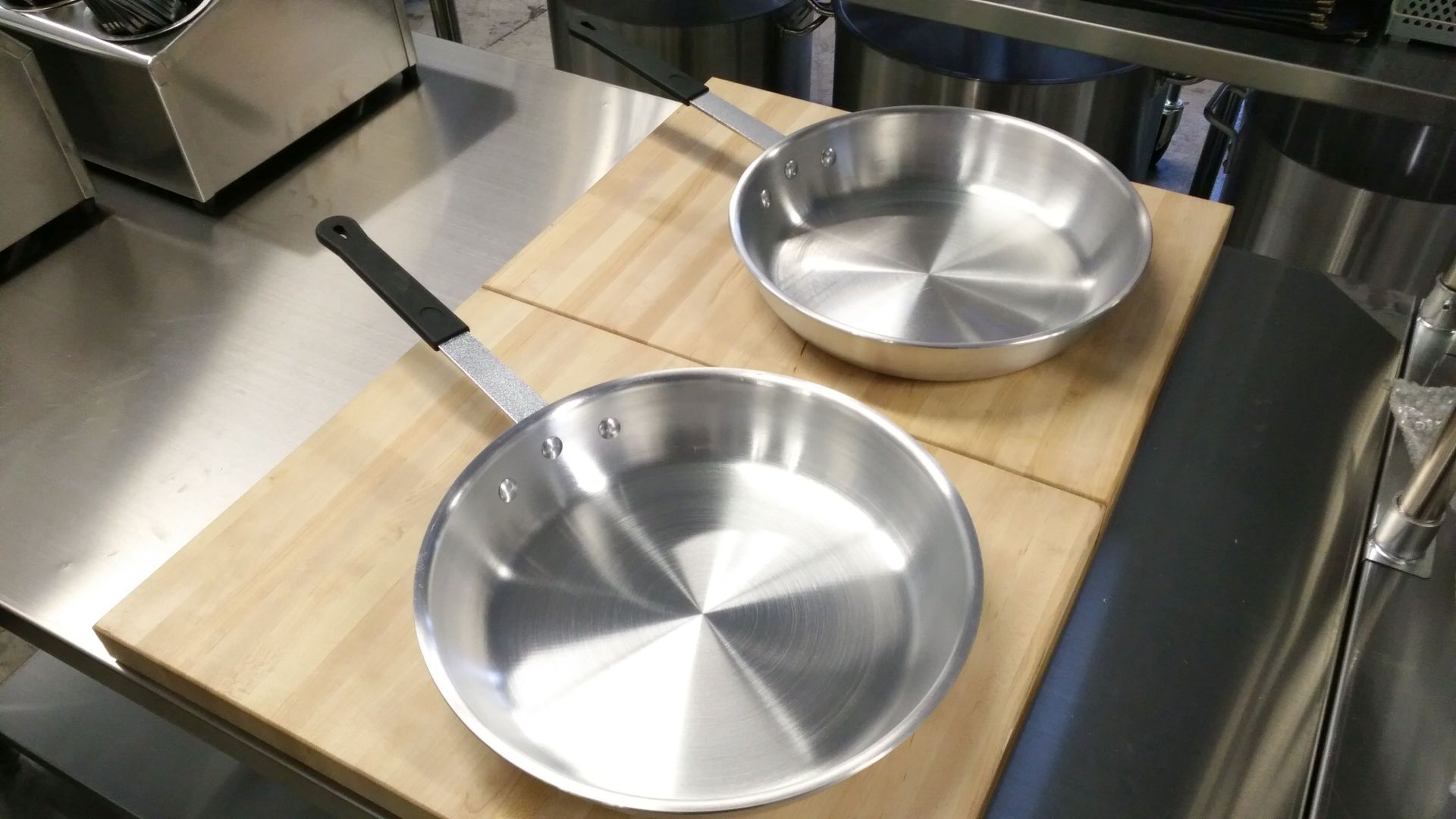 12" Aluminum Fry Pans, Johnson-Rose 63232 - Lot of 2