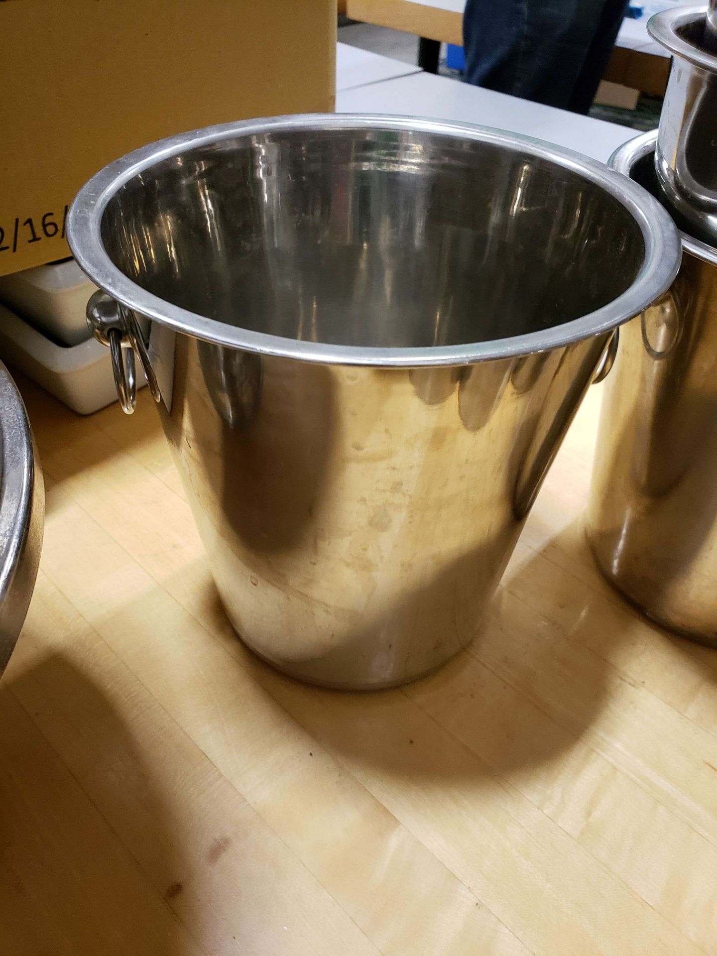 Stainless Ice Buckets - Lot of 5