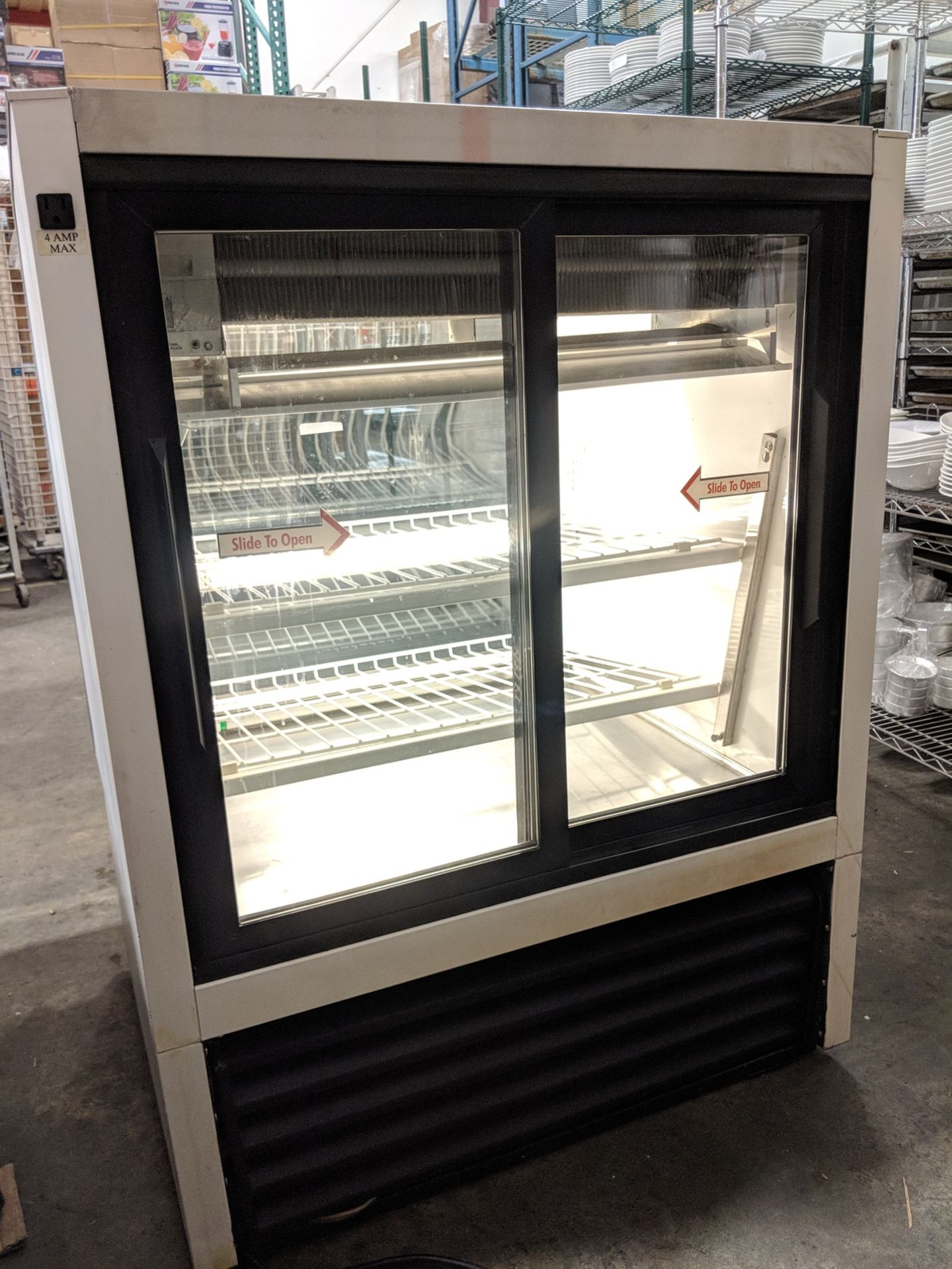 True 36" Curved Glass Display Coolers, model TCGG-36 - Image 4 of 6